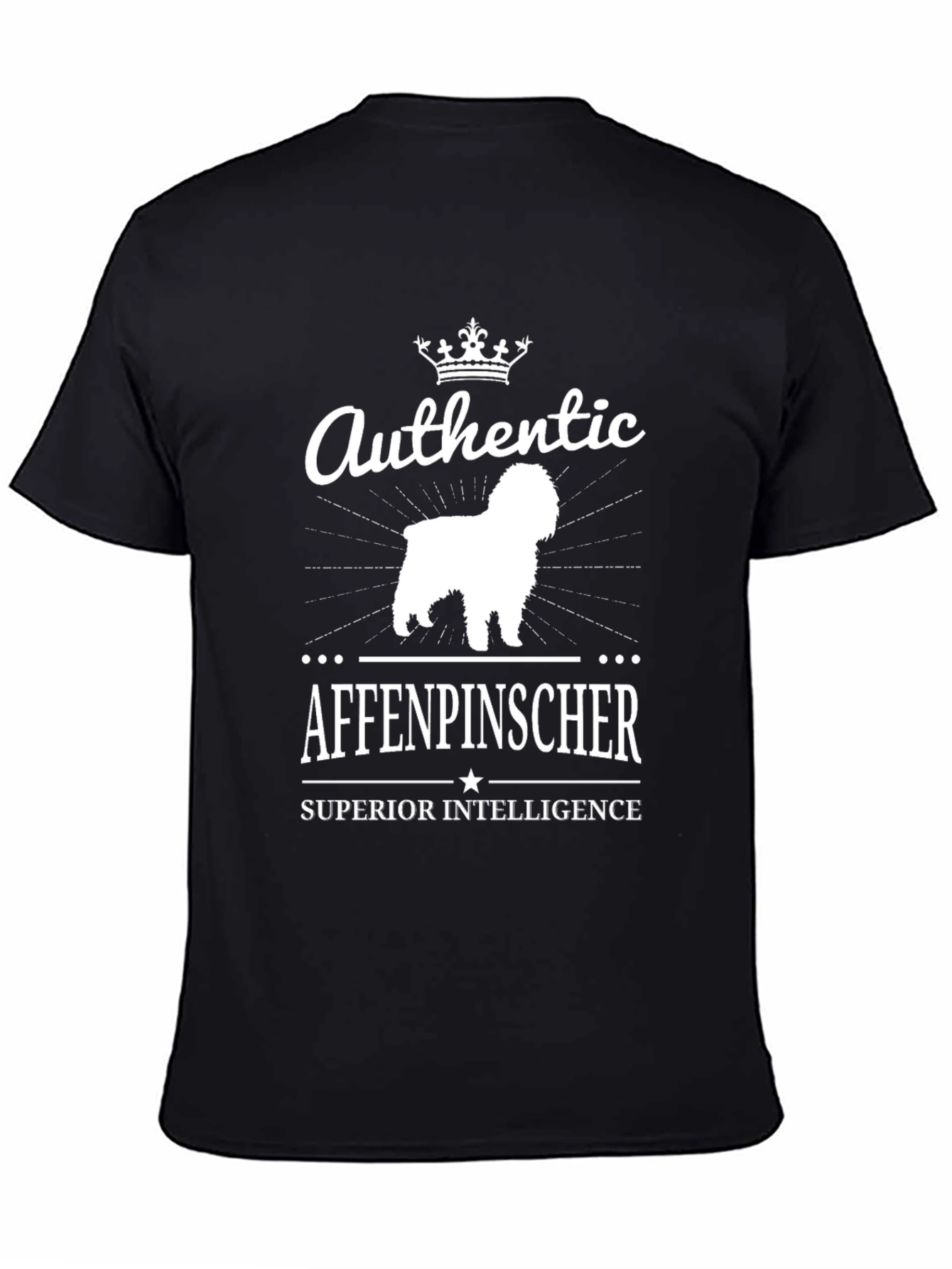 Authentic Affenpinscher T-Shirt - Superior Intelligence