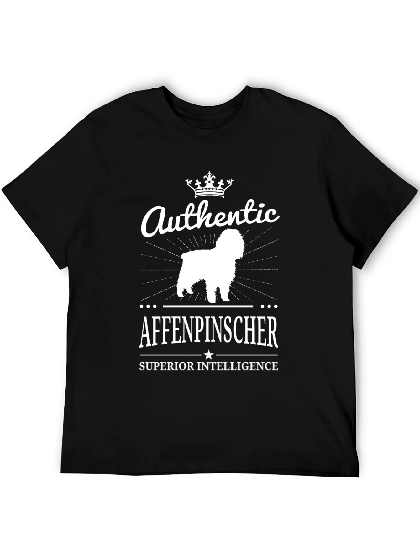 Authentic Affenpinscher T-Shirt - Superior Intelligence