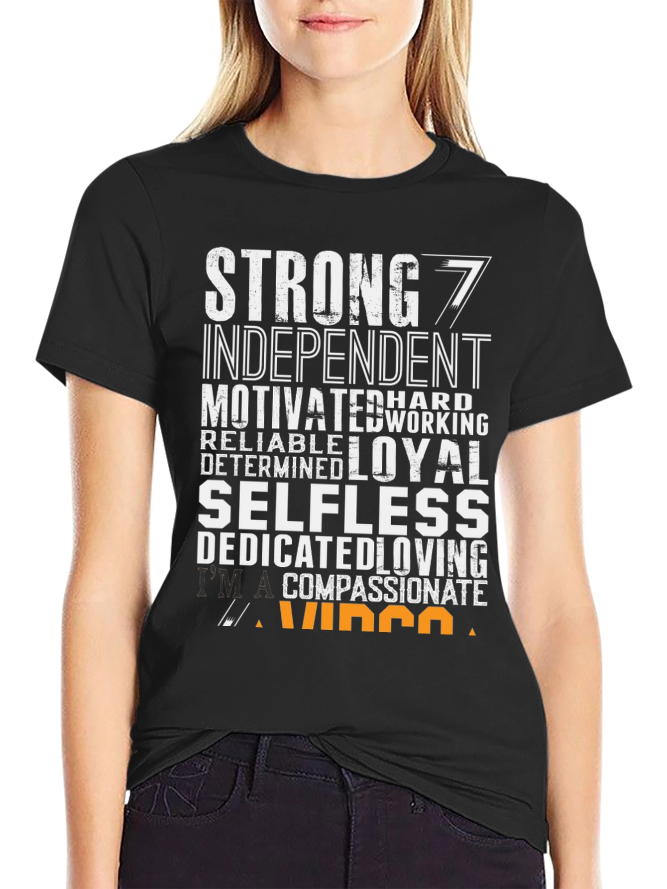 Strong Virgo Zodiac T-Shirt