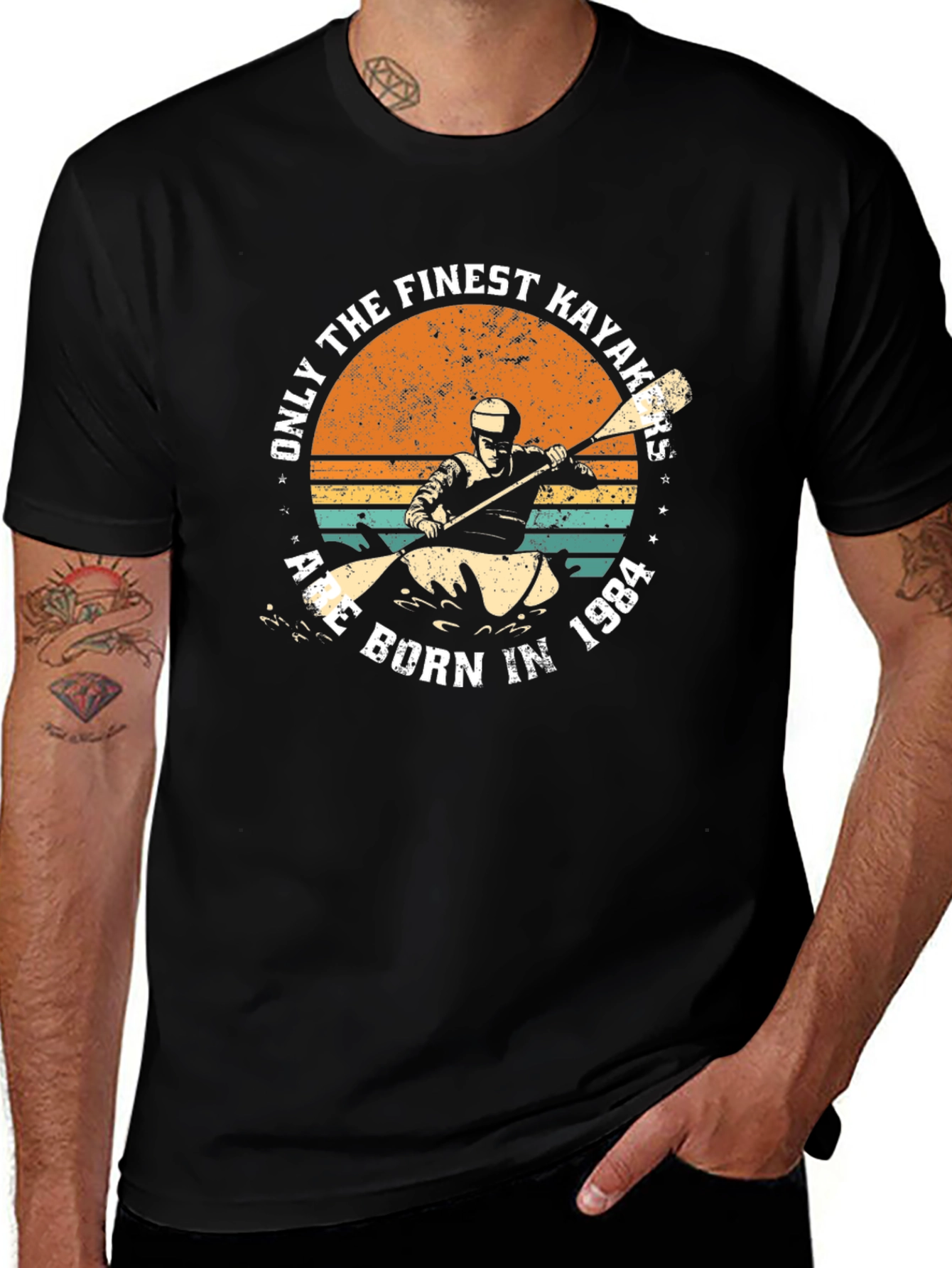Finest Kayakers Born in 1984 Graphic Tee