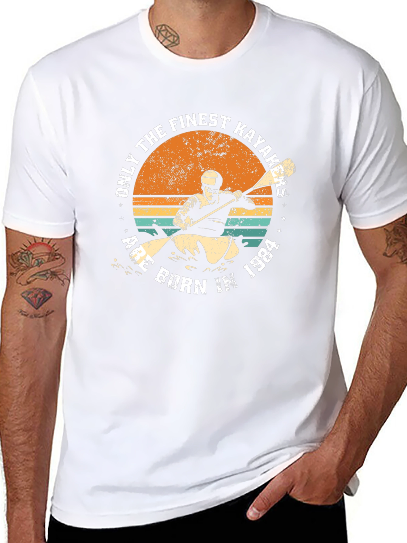 Finest Kayakers Born in 1984 Graphic Tee