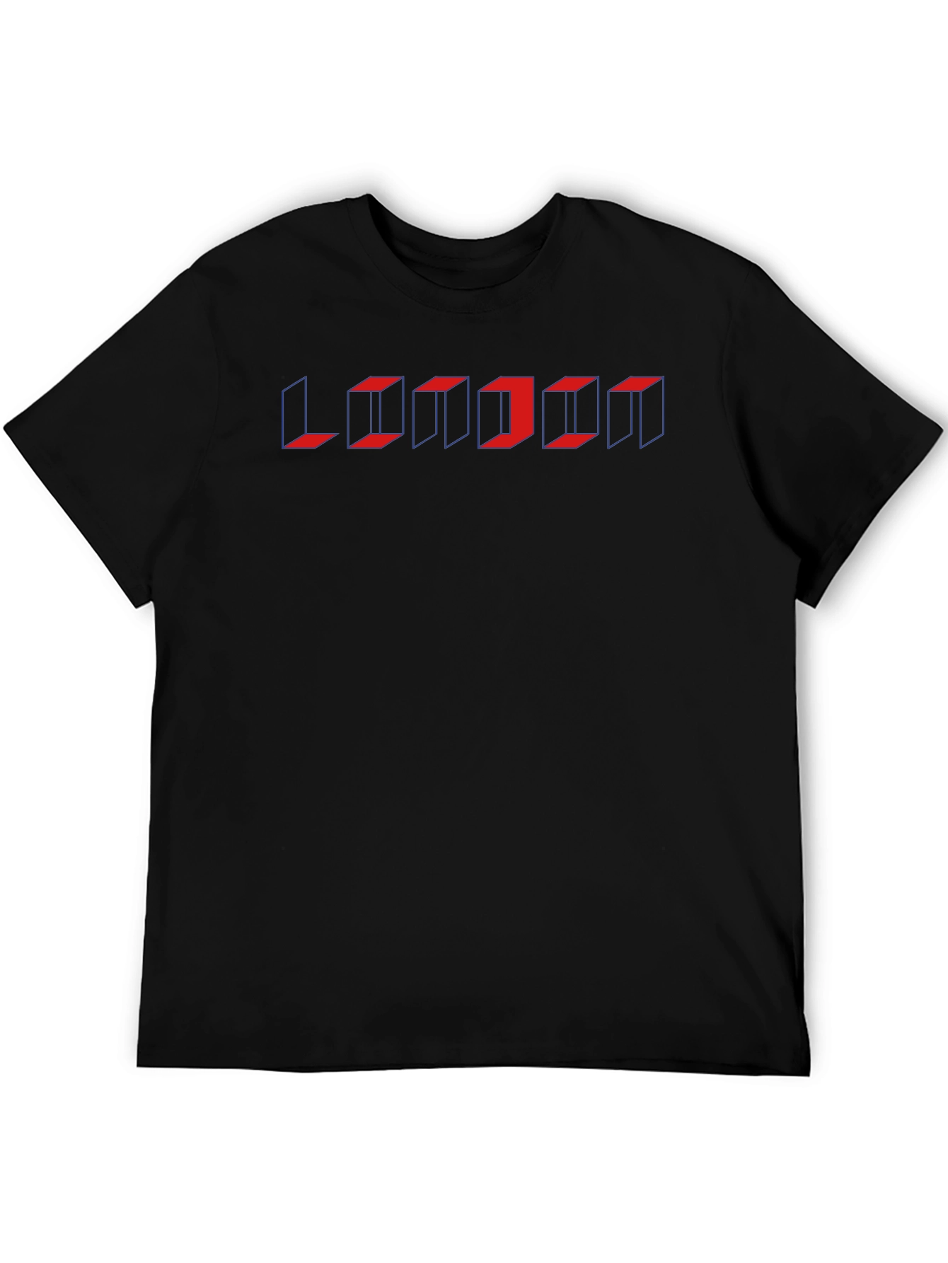 London Graphic T-Shirt - Stylish Geometric Design