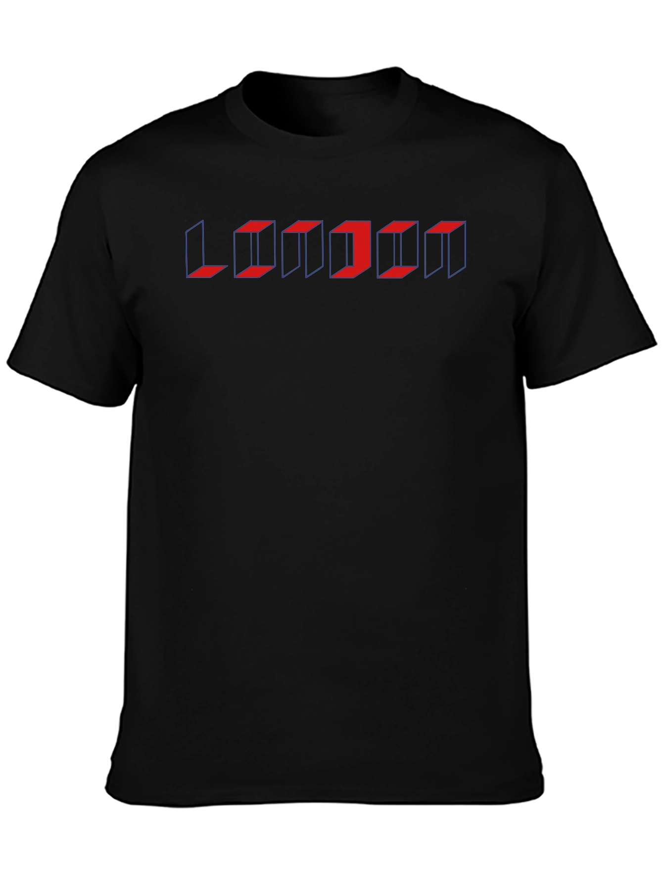 London Graphic T-Shirt - Stylish Geometric Design