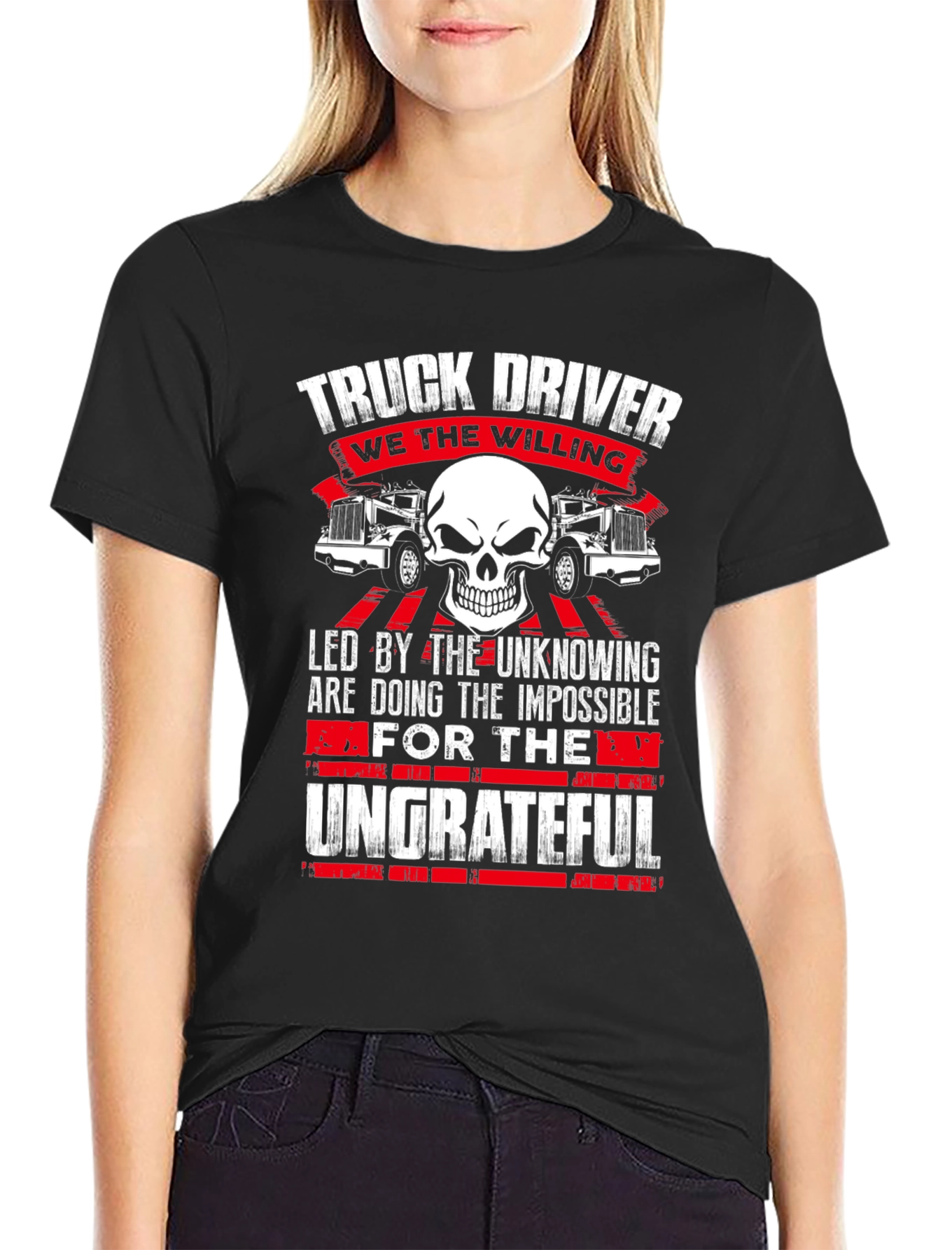 Truck Driver Graphic Tee - The Ungrateful