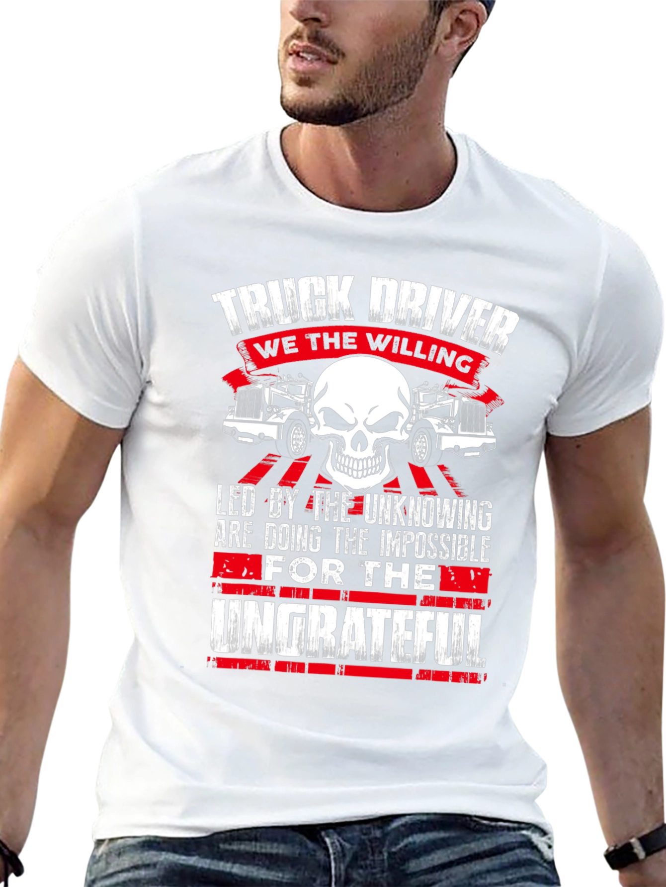 Truck Driver Graphic Tee - The Ungrateful