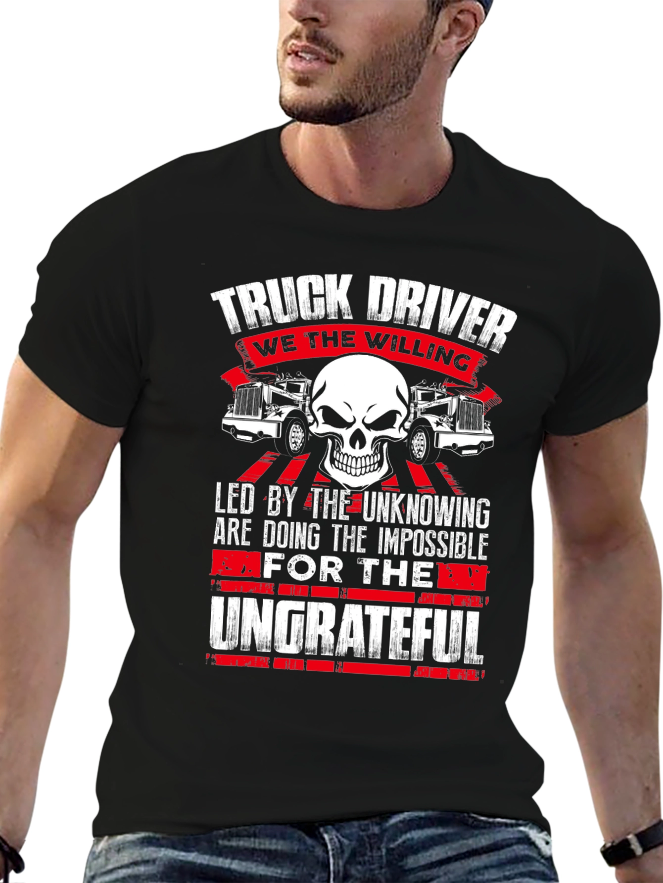 Truck Driver Graphic Tee - The Ungrateful