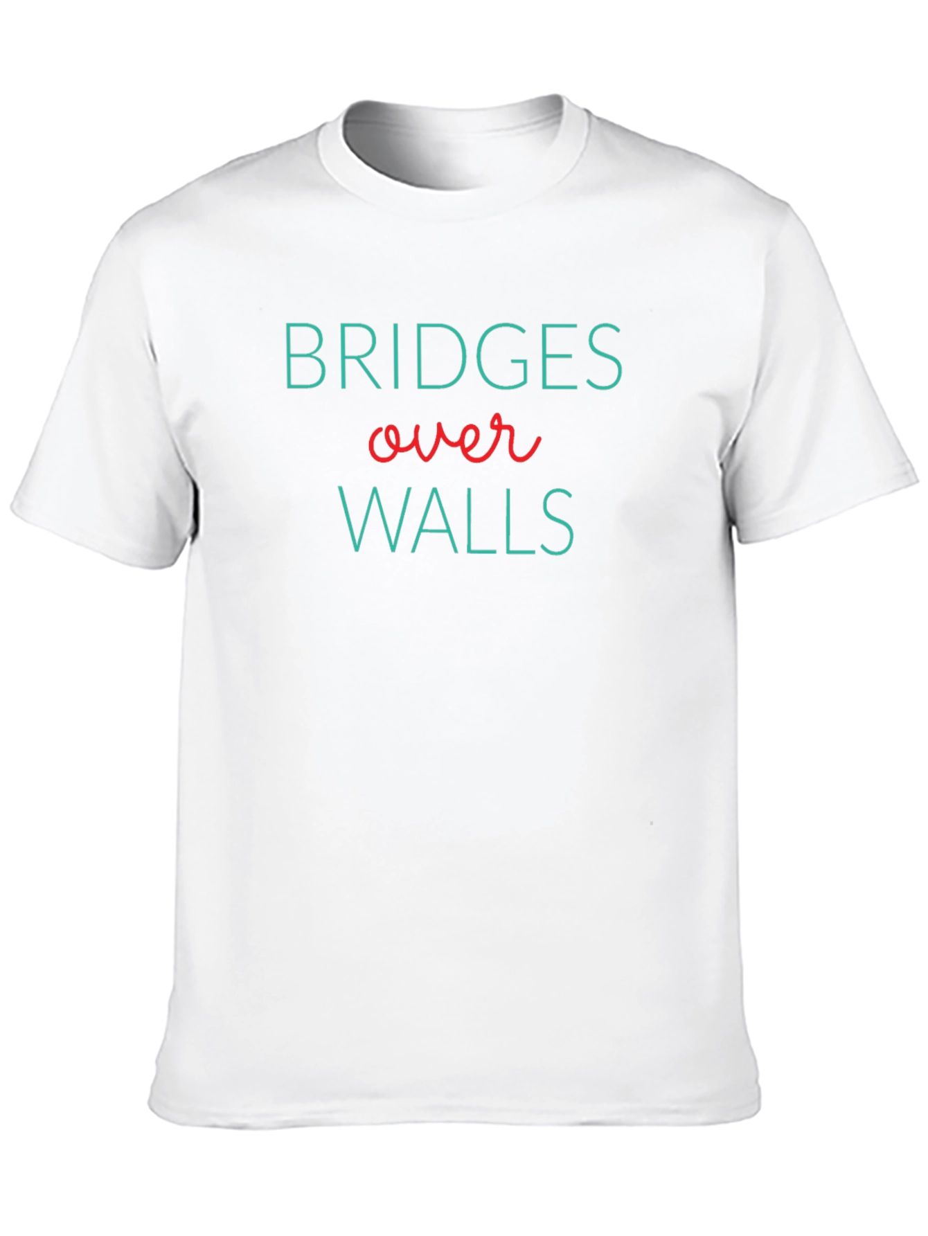 Bridges Over Walls Graphic T-Shirt - Black