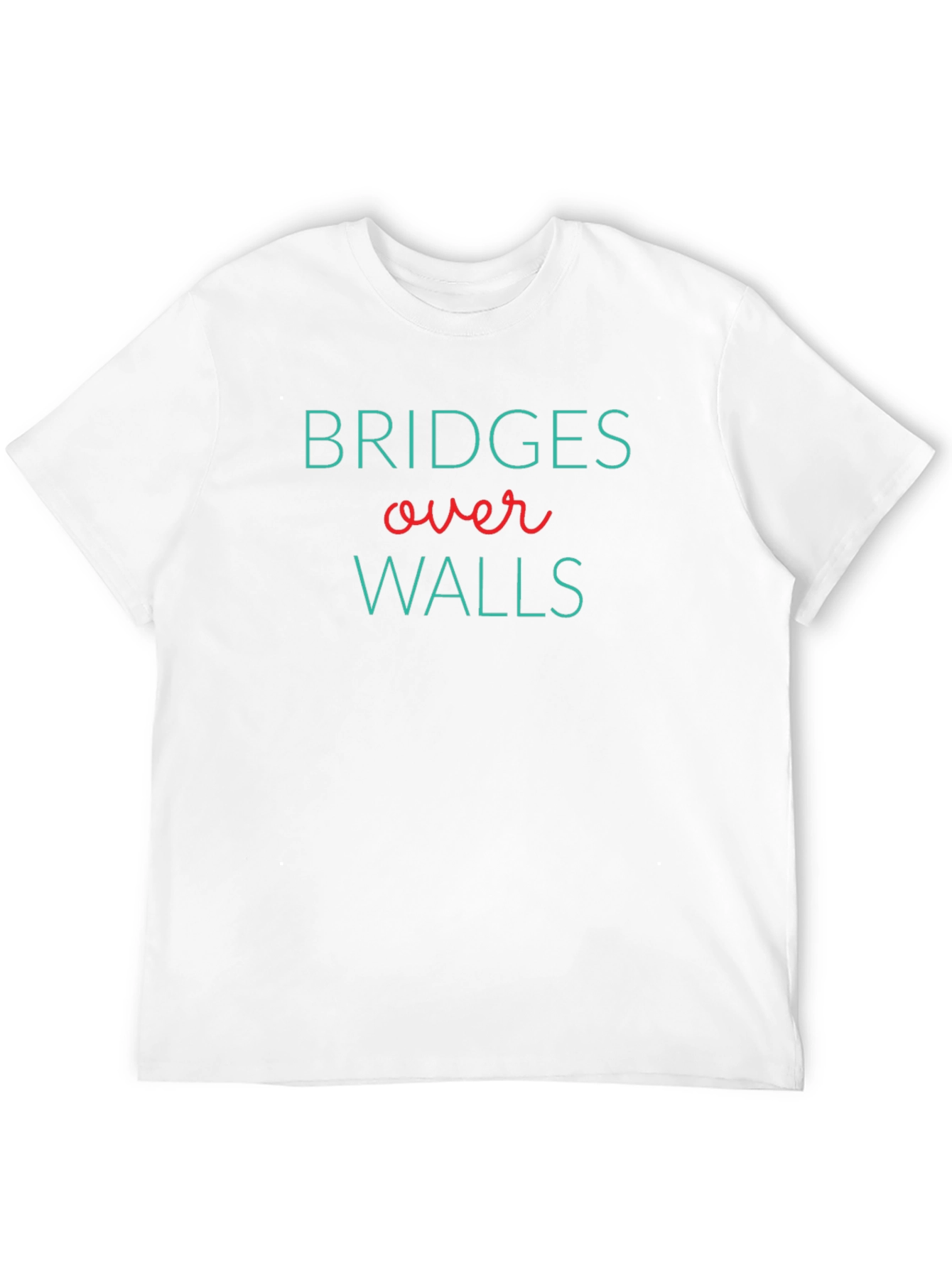 Bridges Over Walls Graphic T-Shirt - Black