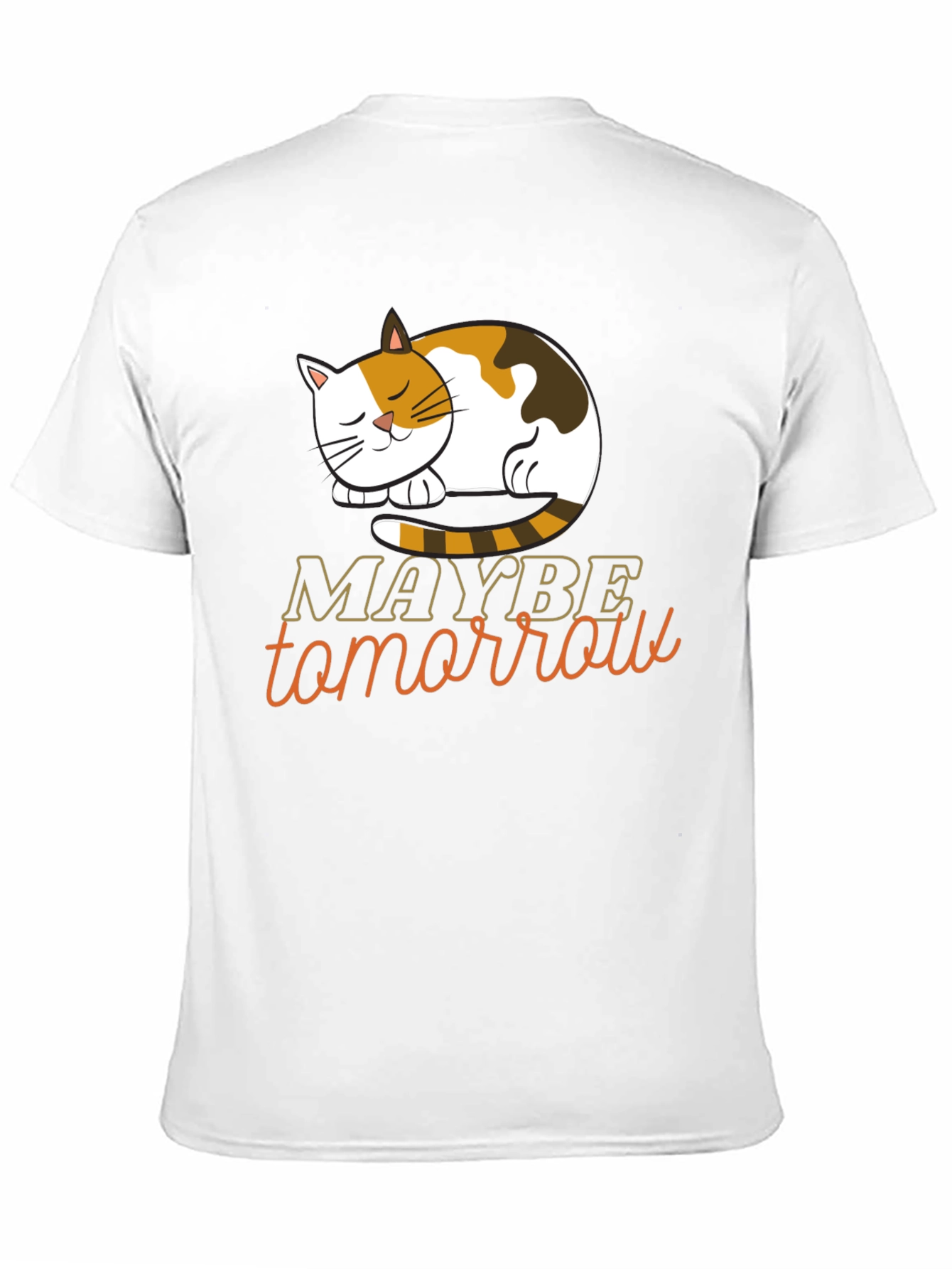 Maybe Tomorrow Cat Graphic Tee