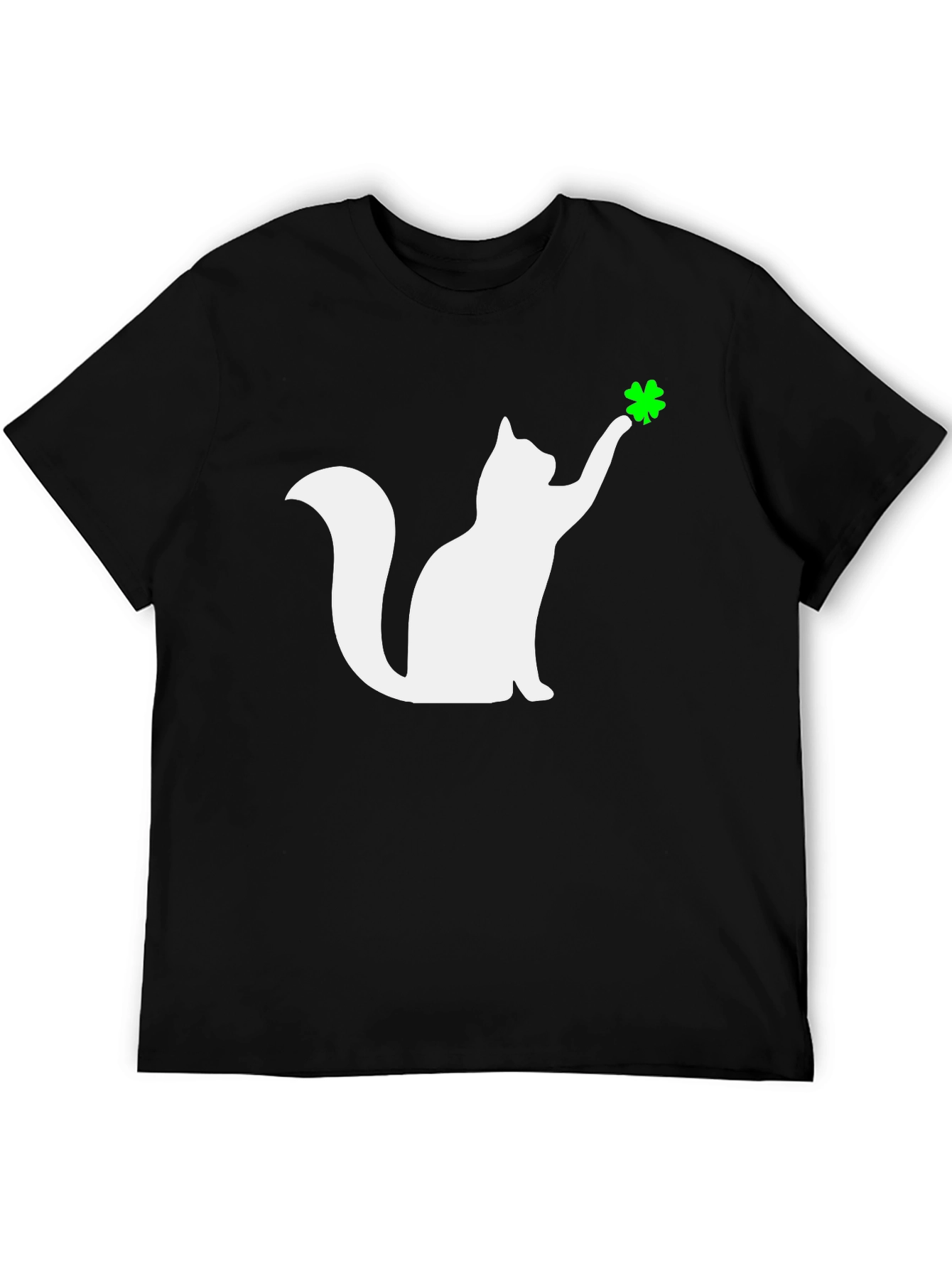 Lucky Cat Black T-Shirt