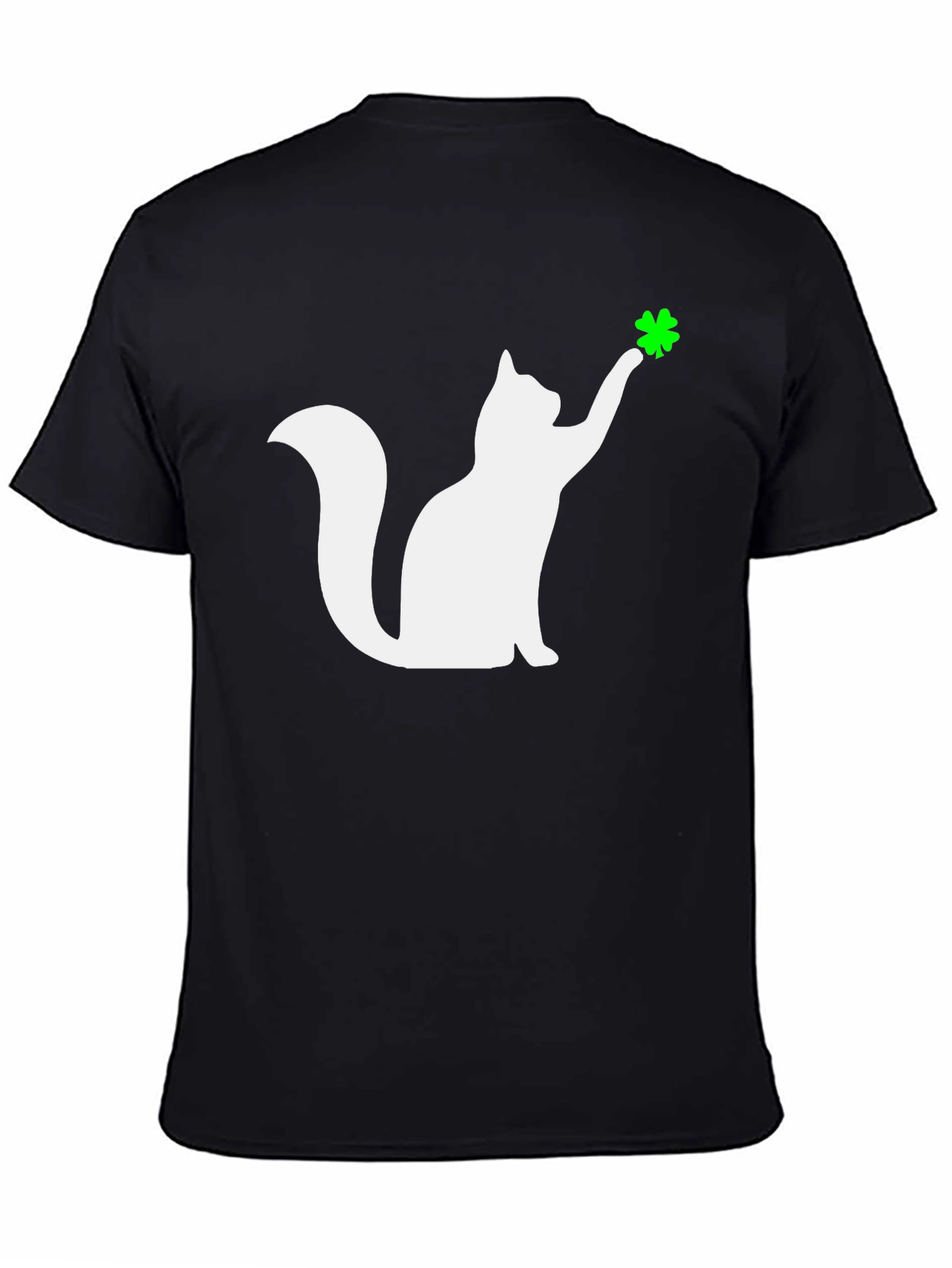 Lucky Cat Black T-Shirt