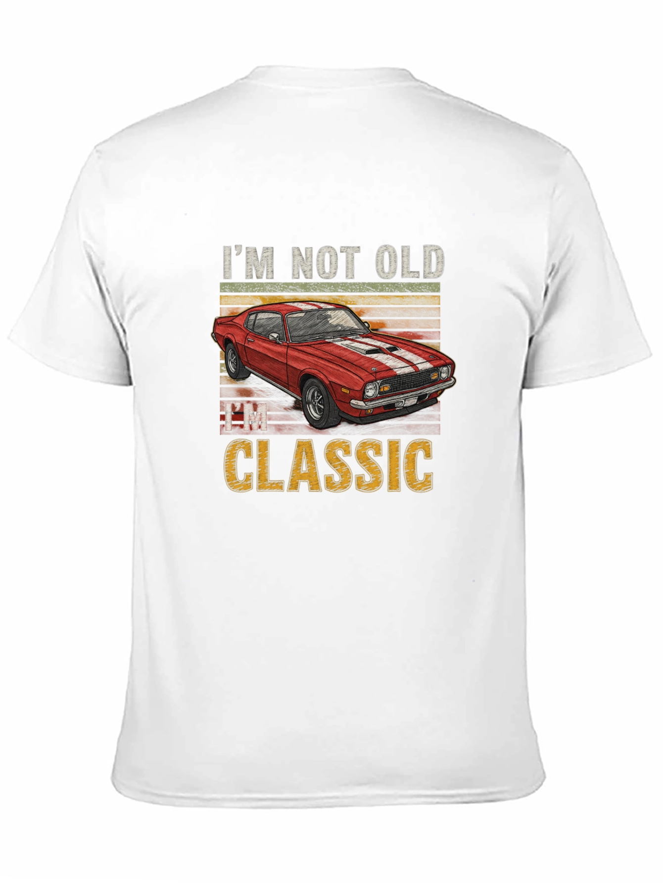 Im Not Old Im Classic Car Graphic T-Shirt