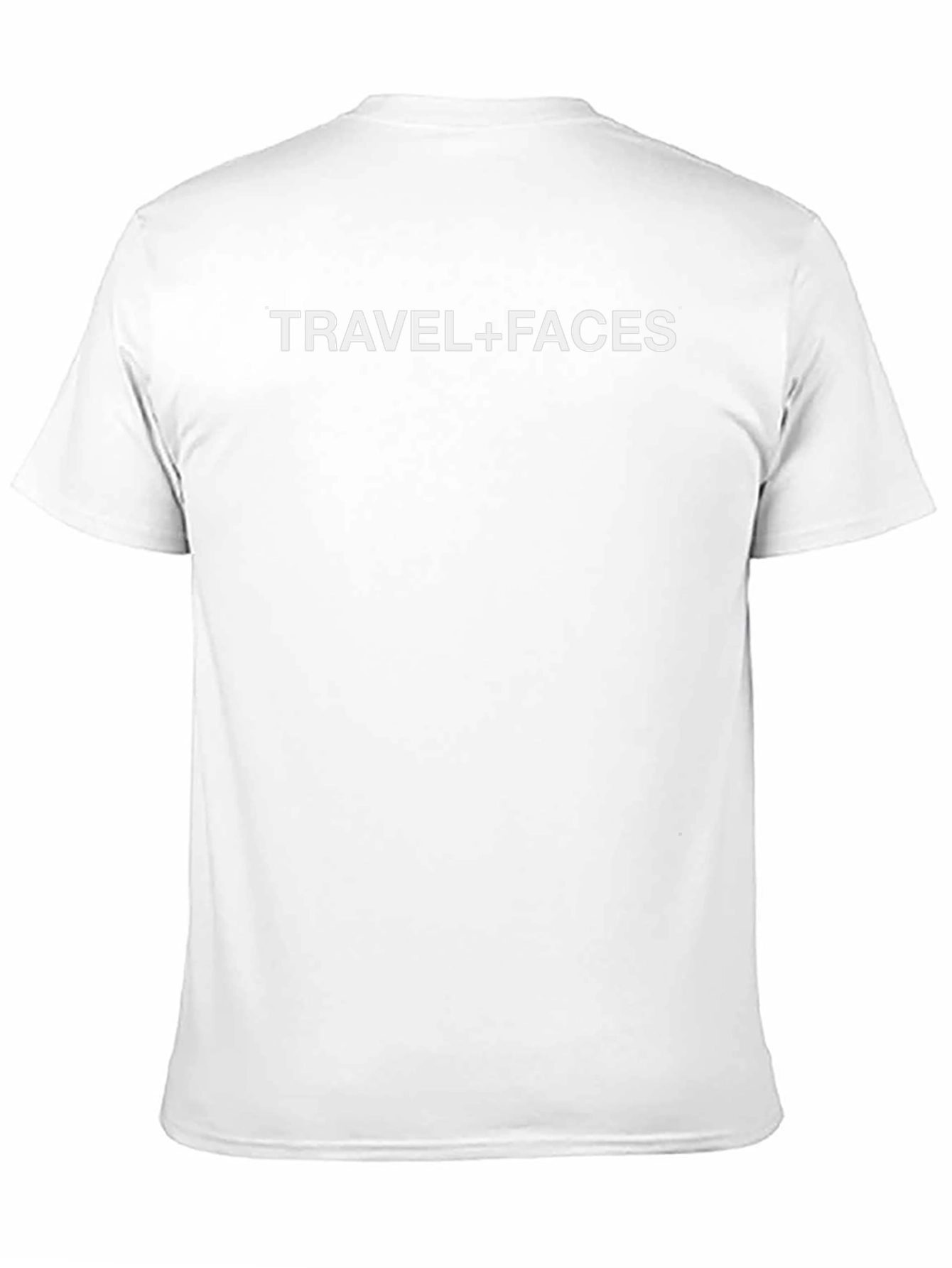 Travel + Faces Graphic Tee - Mens Black T-Shirt