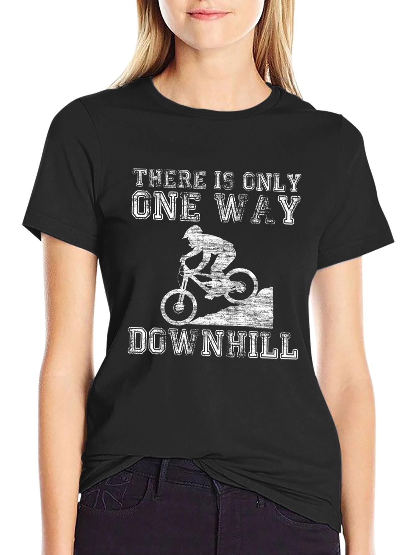 Downhill Biking Graphic Tee - Ride in Style