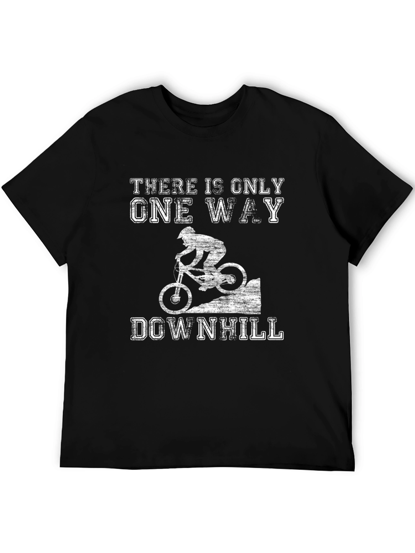 Downhill Biking Graphic Tee - Ride in Style