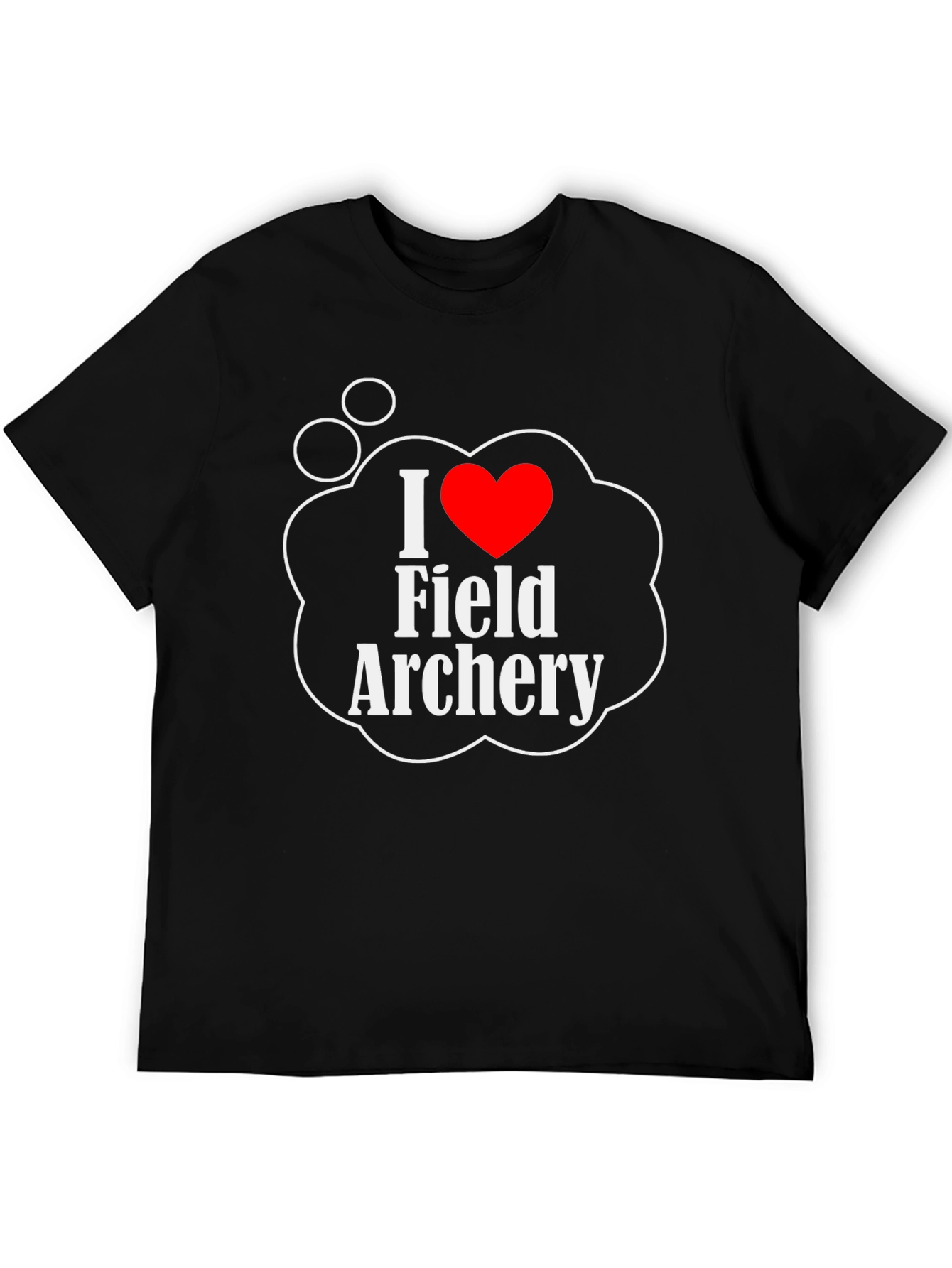 I Heart Field Archery Graphic T-Shirt