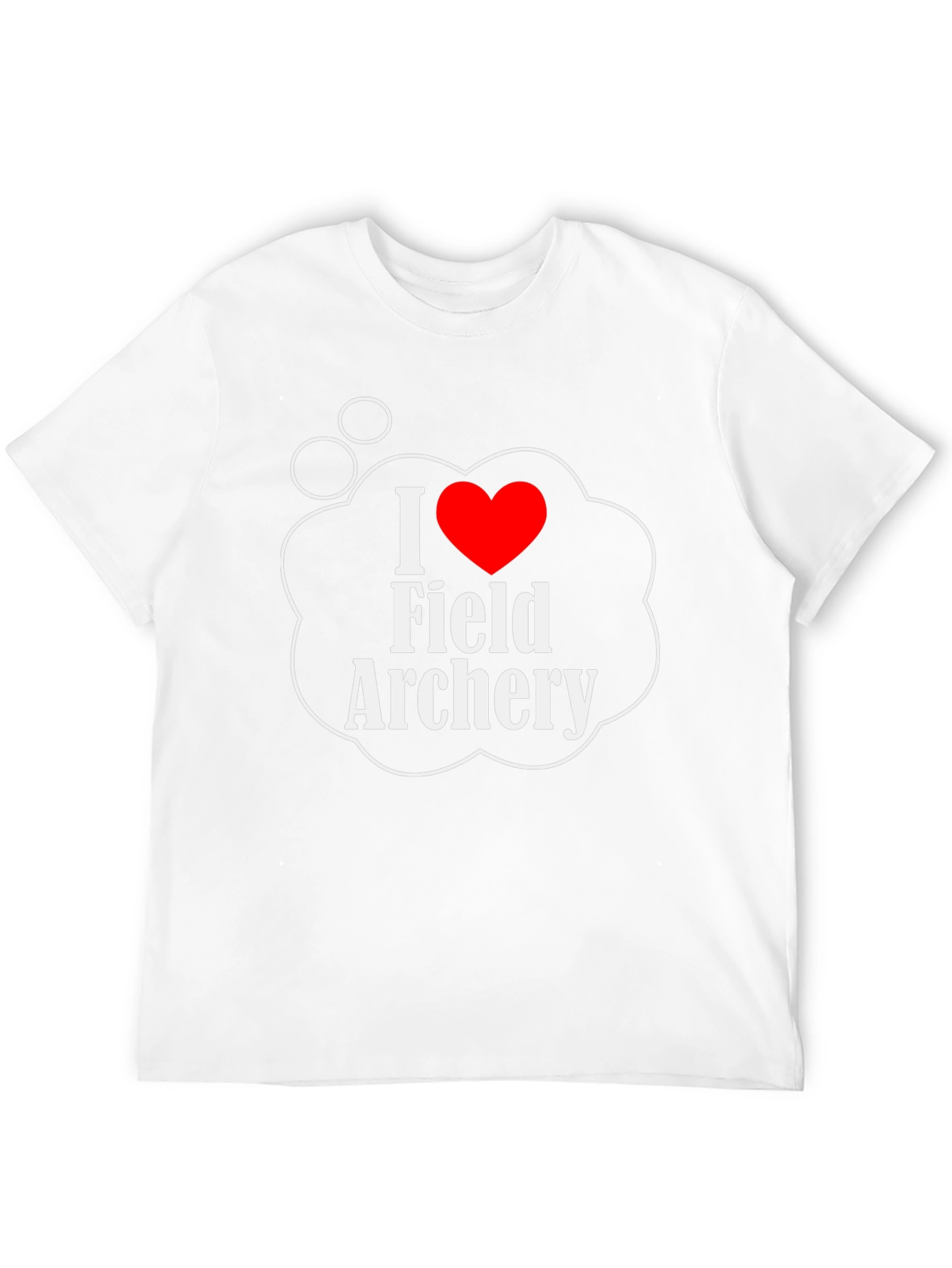 I Heart Field Archery Graphic T-Shirt
