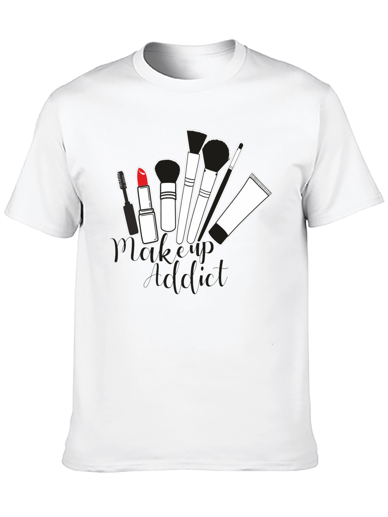 Makeup Addict Black T-Shirt