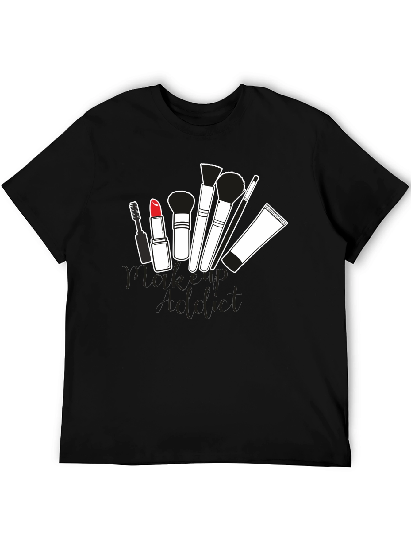Makeup Addict Black T-Shirt