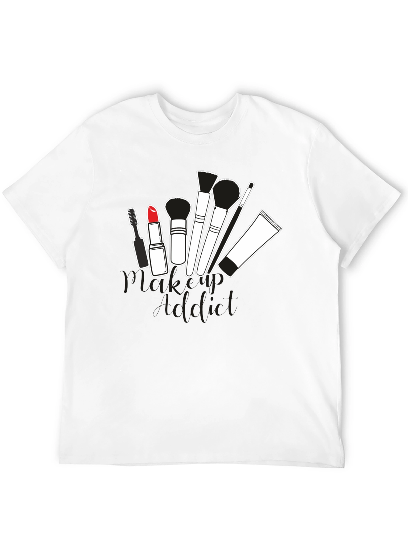 Makeup Addict Black T-Shirt