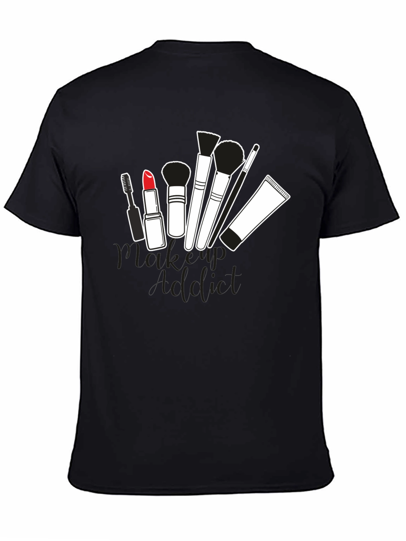 Makeup Addict Black T-Shirt
