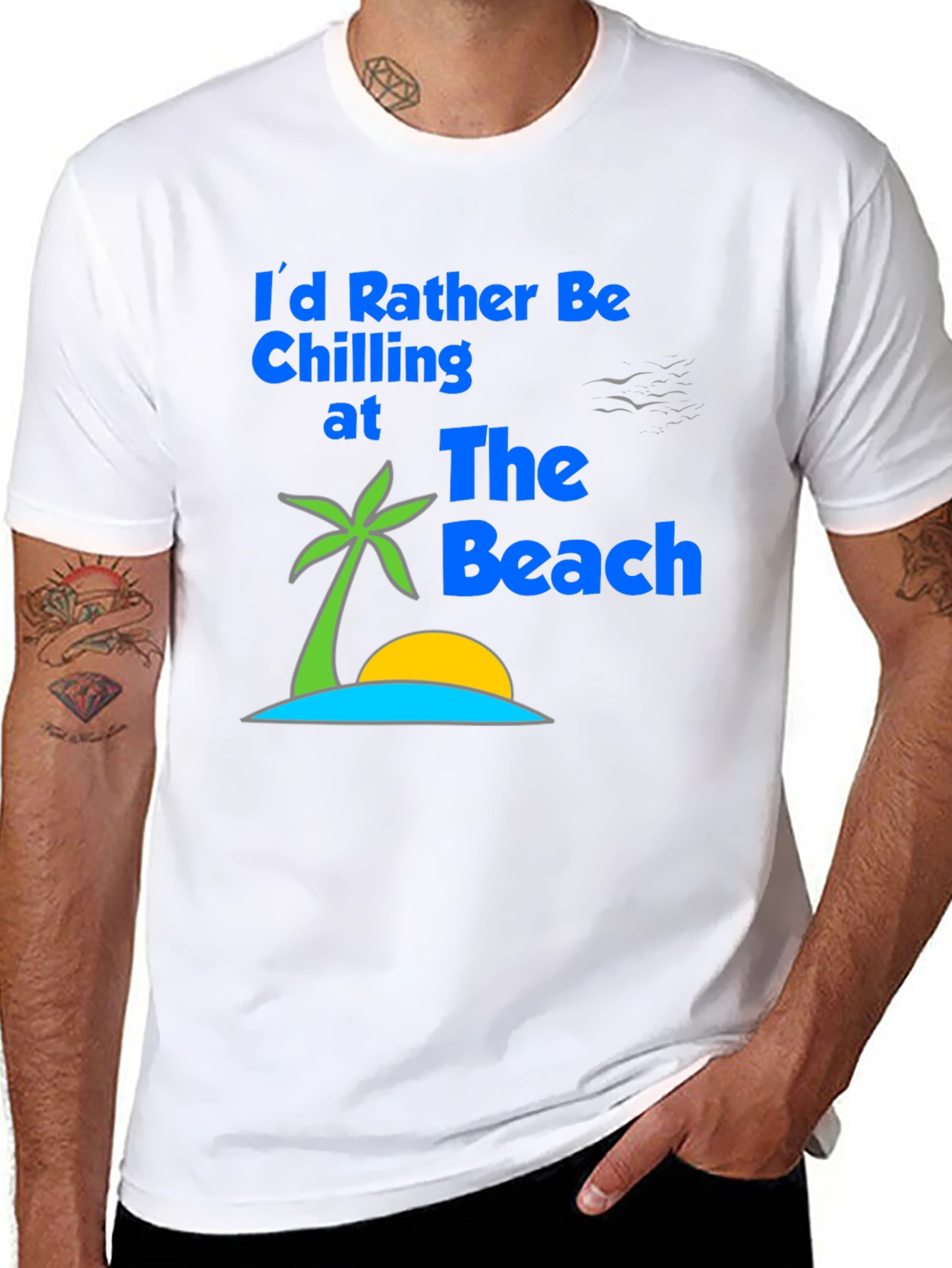 Chilling at the Beach T-Shirt