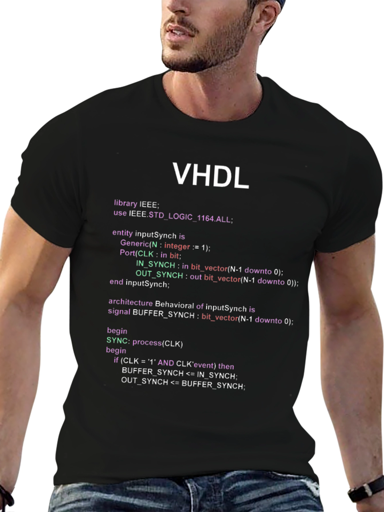 VHDL Code T-Shirt - Programmer Gift