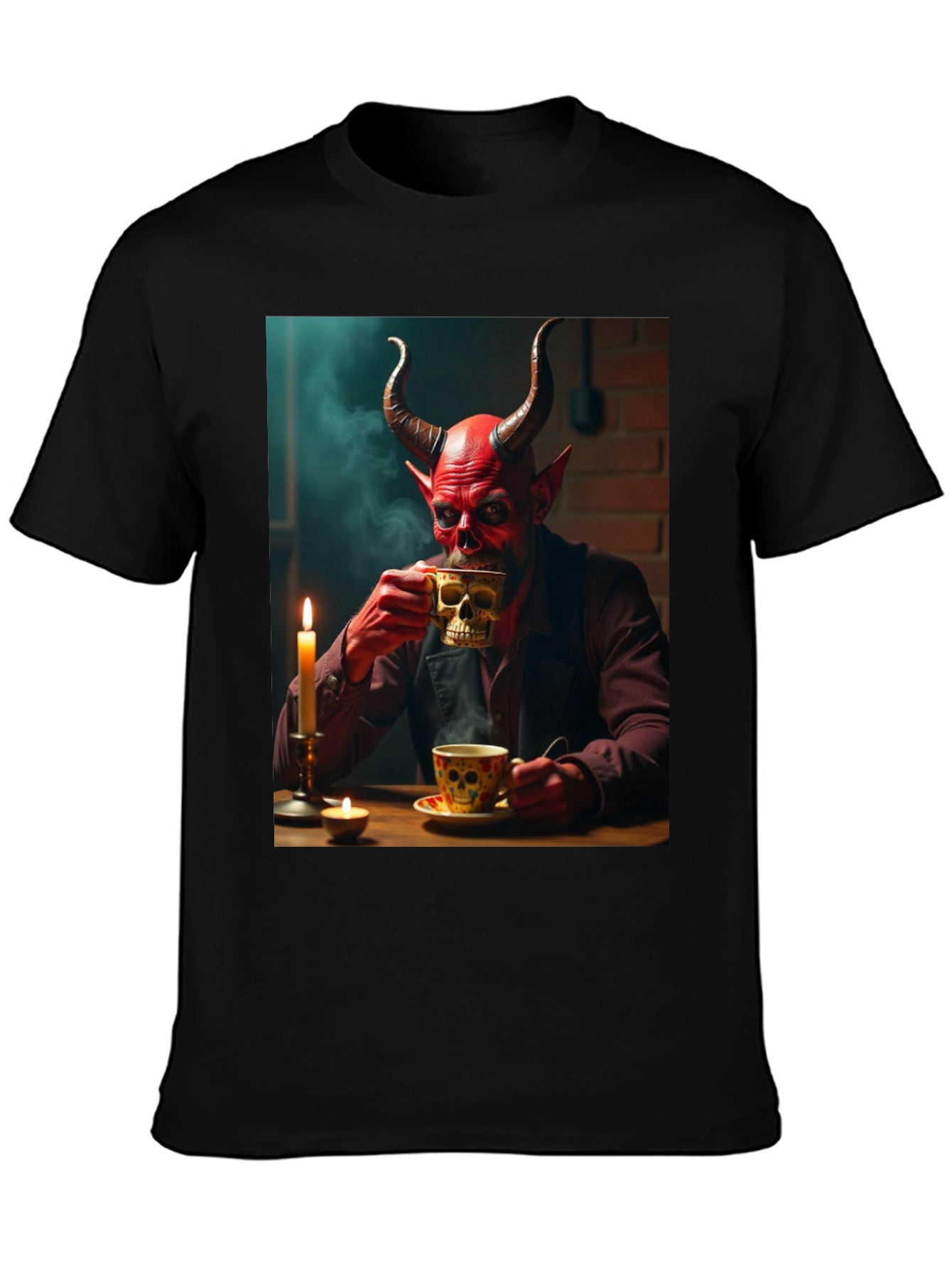 Devil Skull Coffee T-Shirt