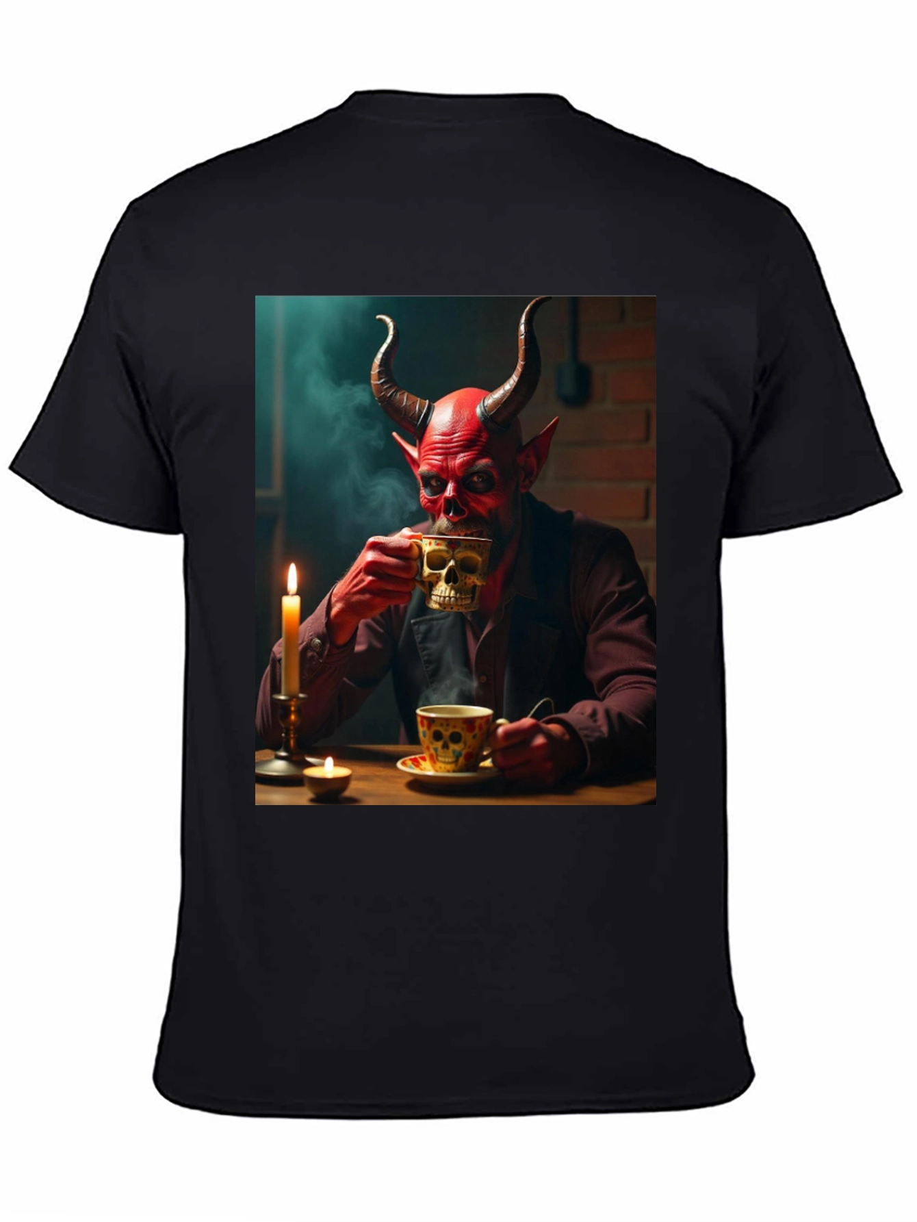 Devil Skull Coffee T-Shirt