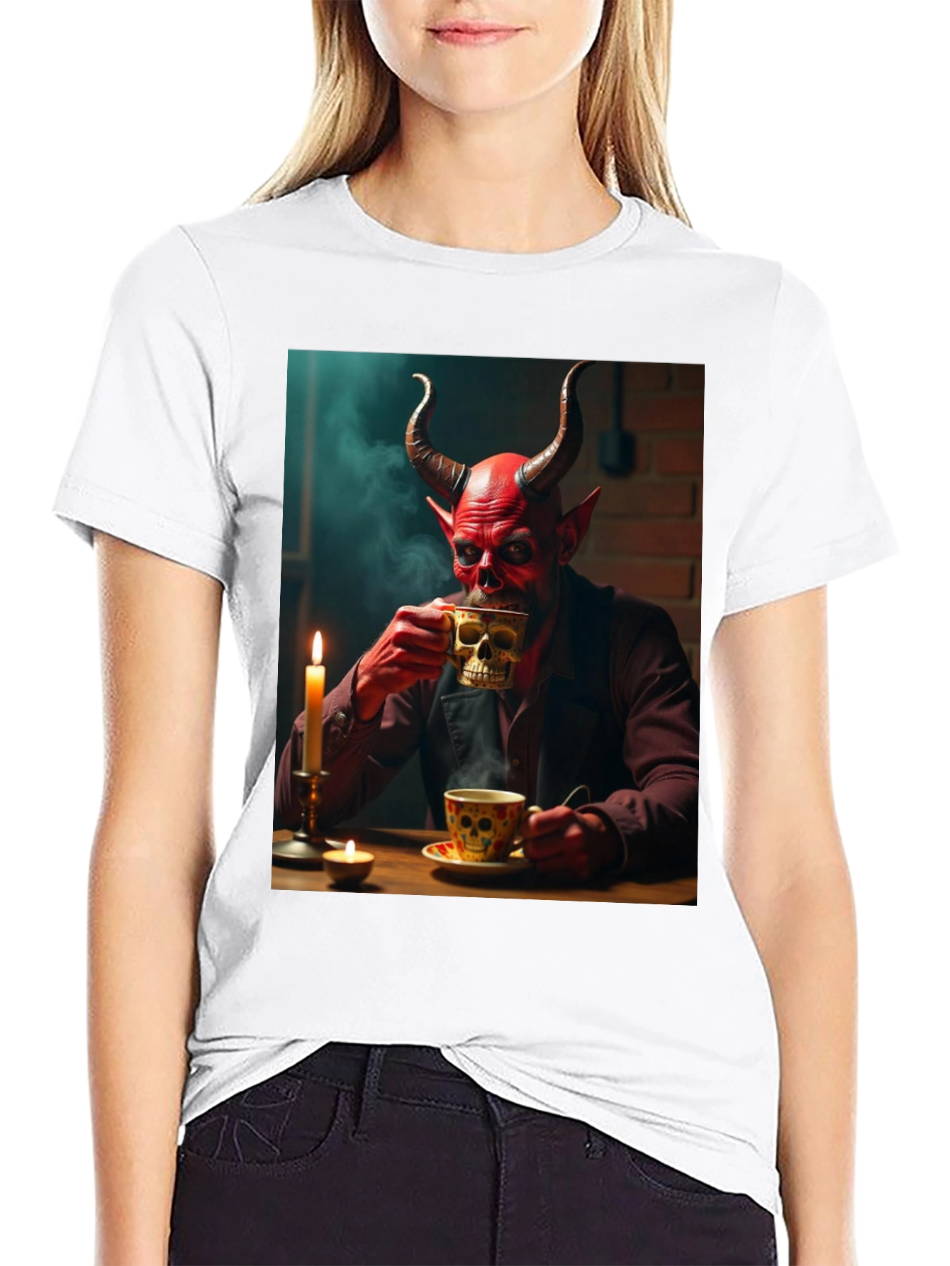 Devil Skull Coffee T-Shirt