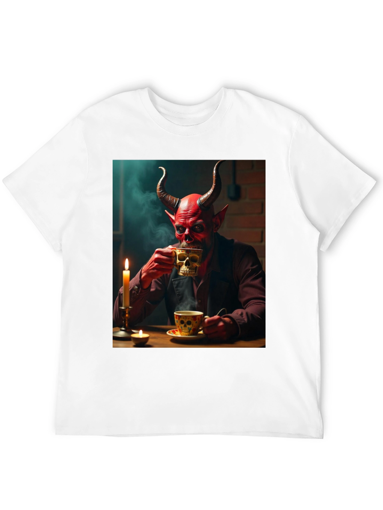 Devil Skull Coffee T-Shirt