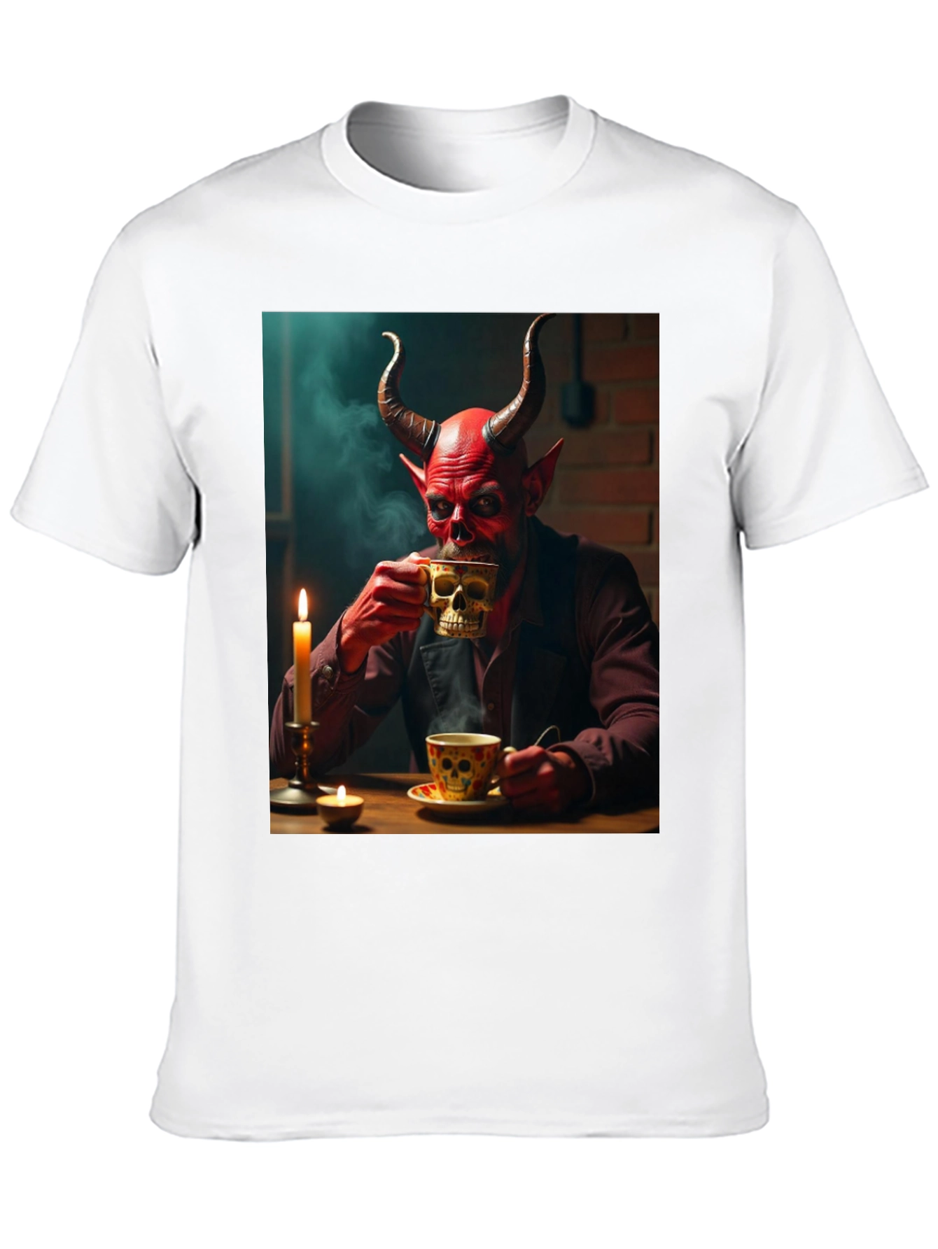Devil Skull Coffee T-Shirt