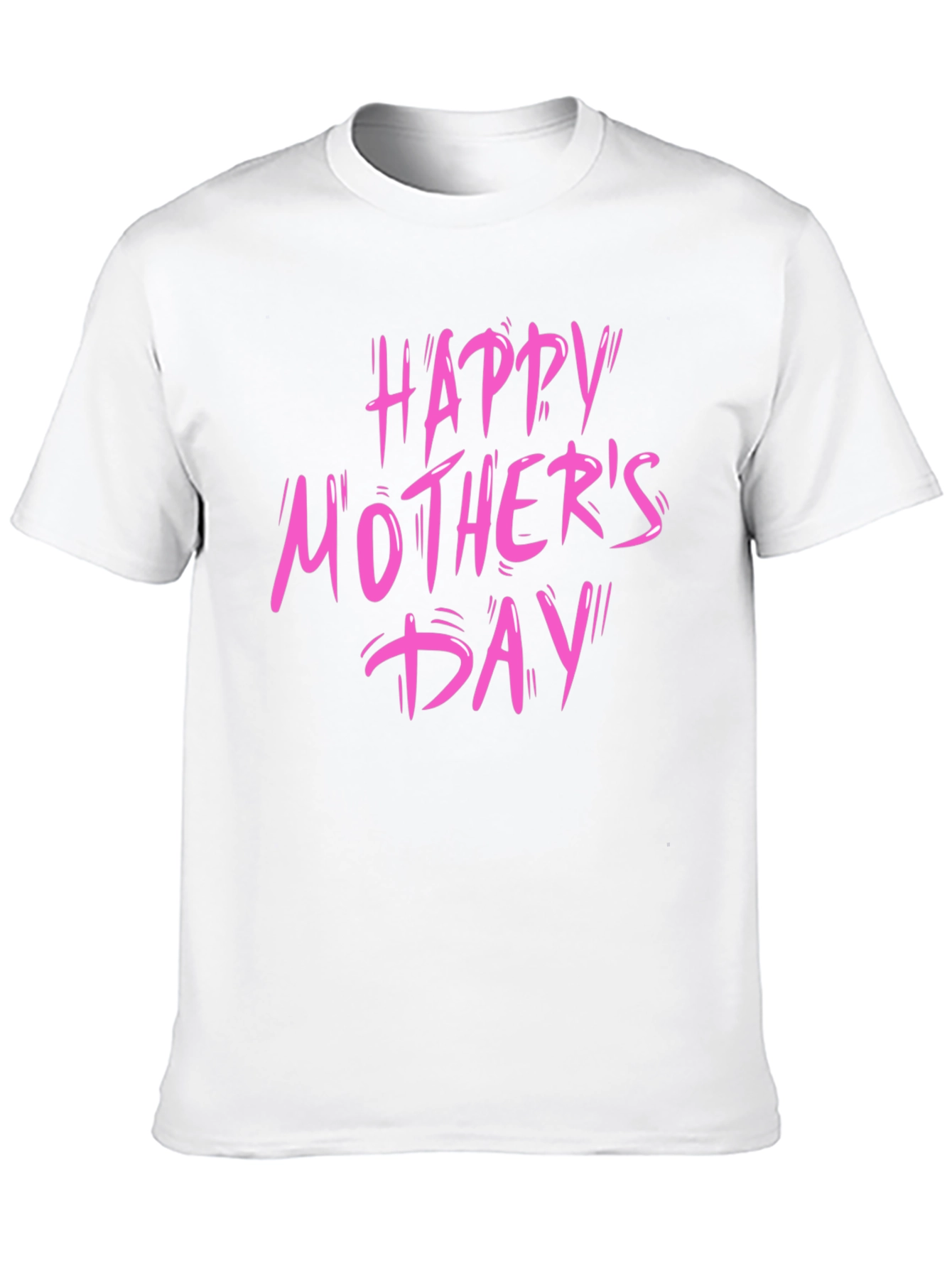Happy Mothers Day Black T-Shirt
