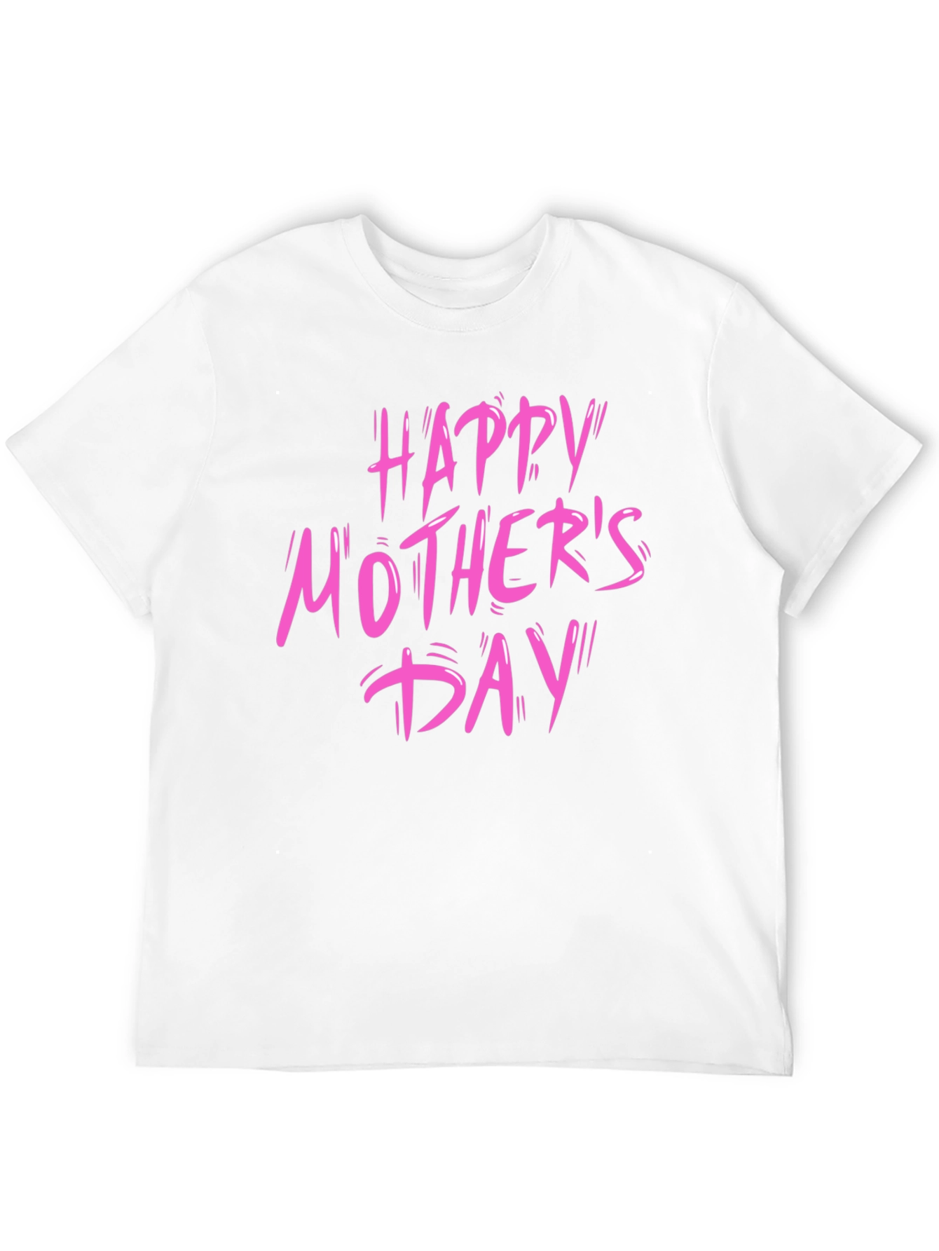 Happy Mothers Day Black T-Shirt