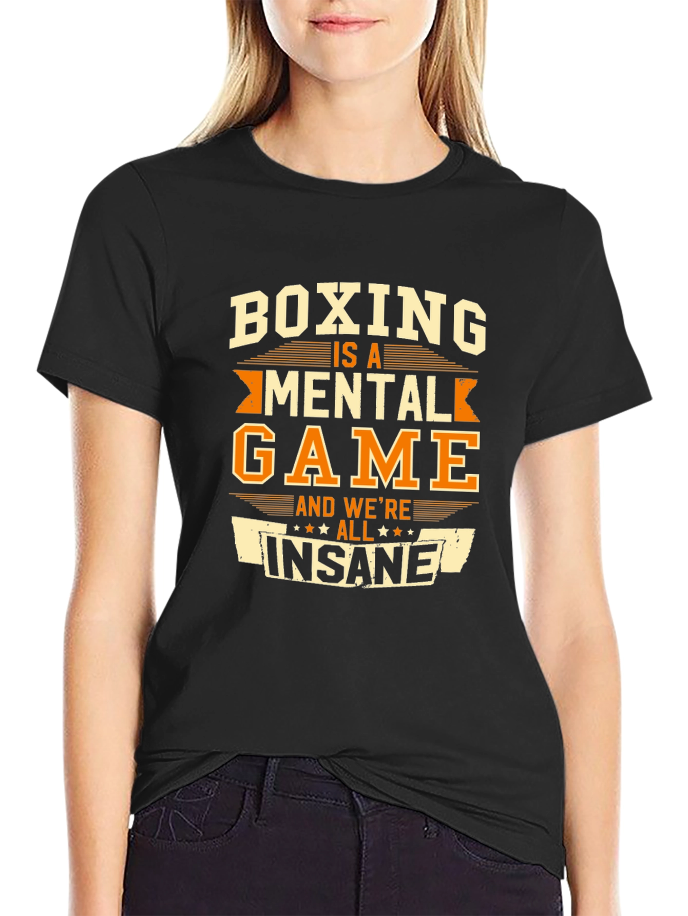 Boxing Is a Mental Game Graphic Tee