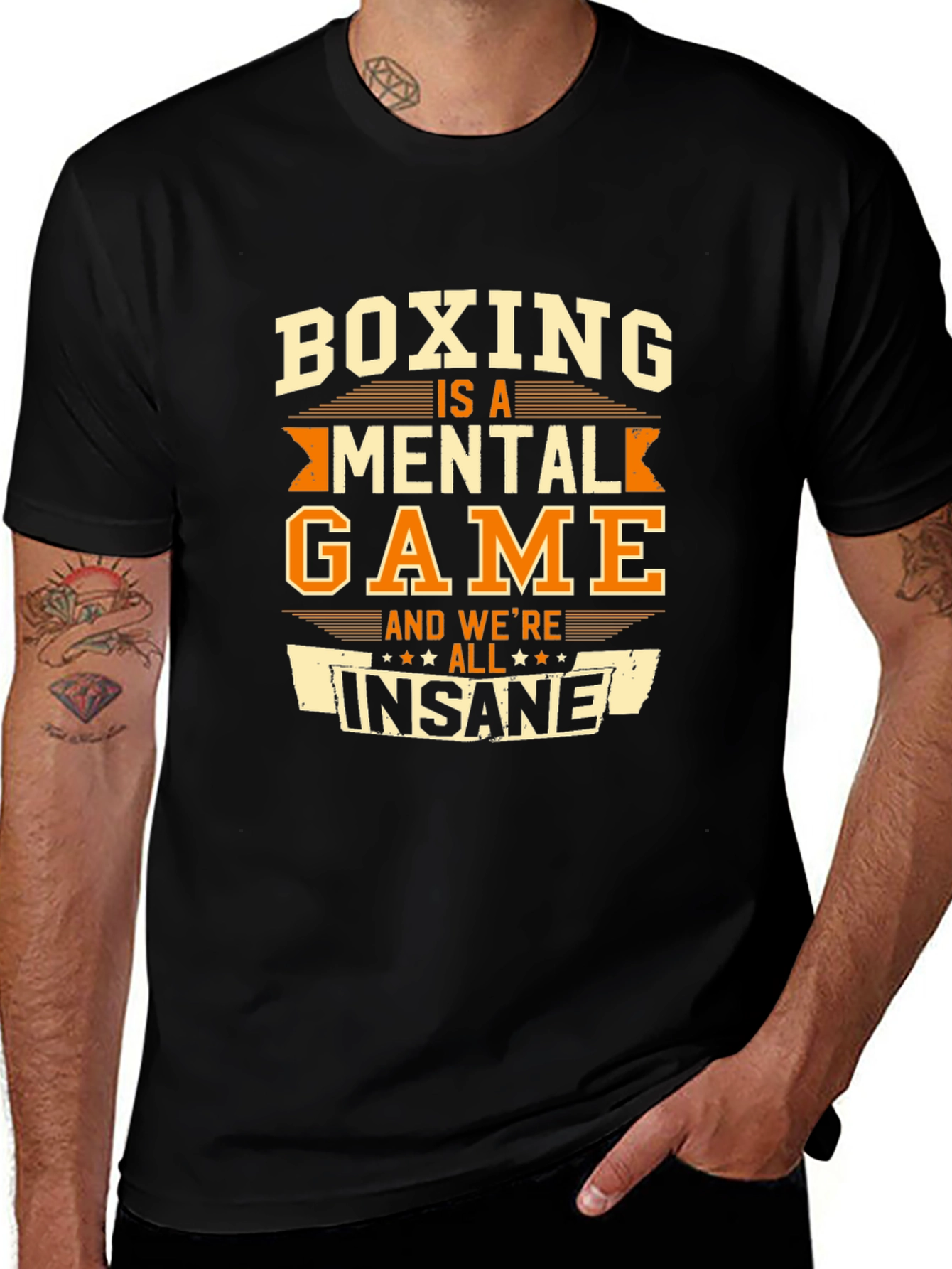 Boxing Is a Mental Game Graphic Tee