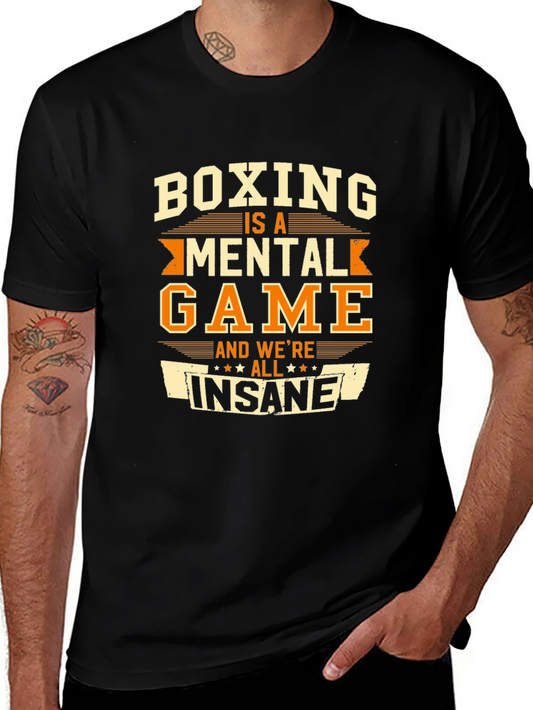 Boxing Is a Mental Game Graphic Tee