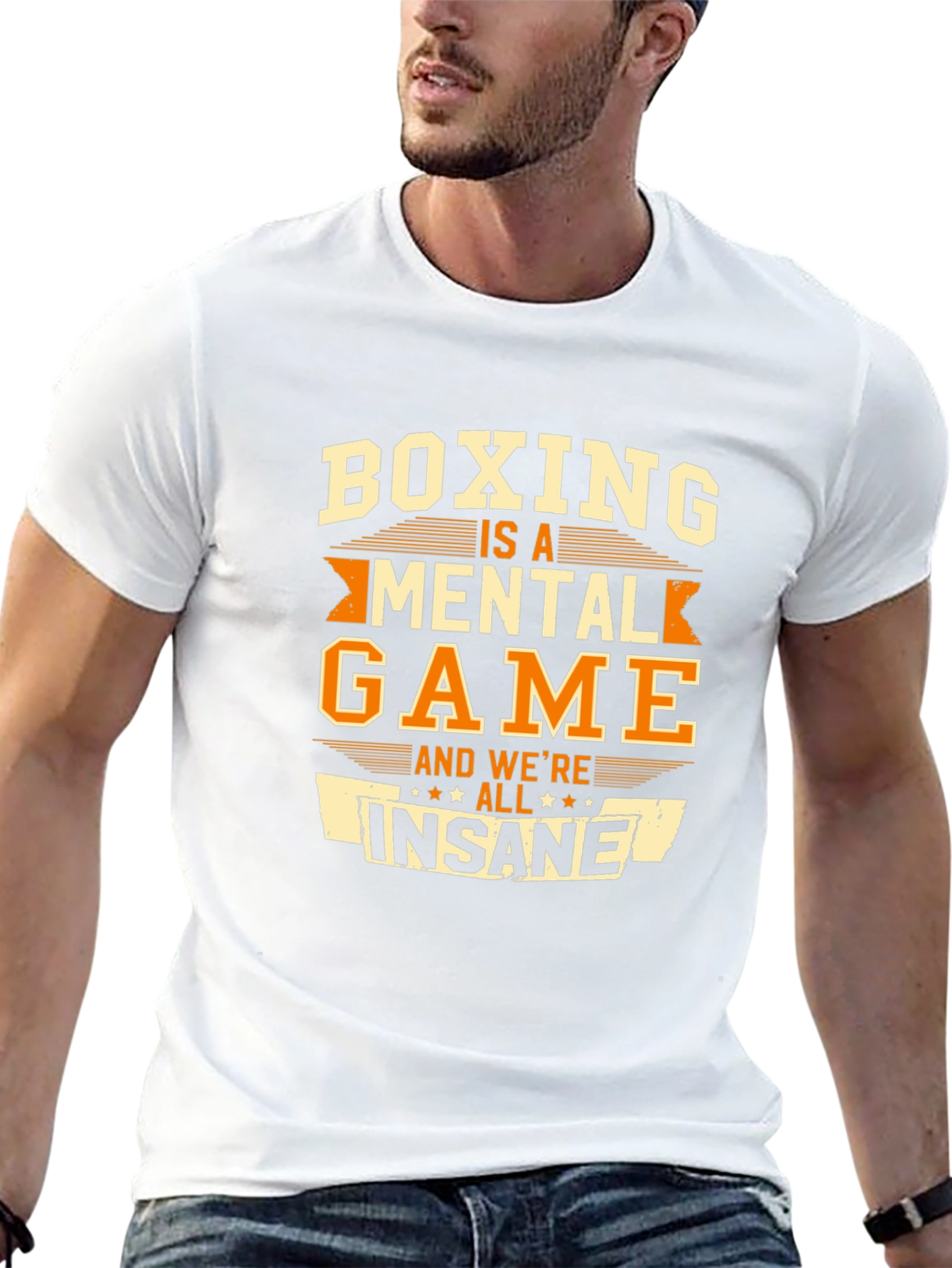 Boxing Is a Mental Game Graphic Tee