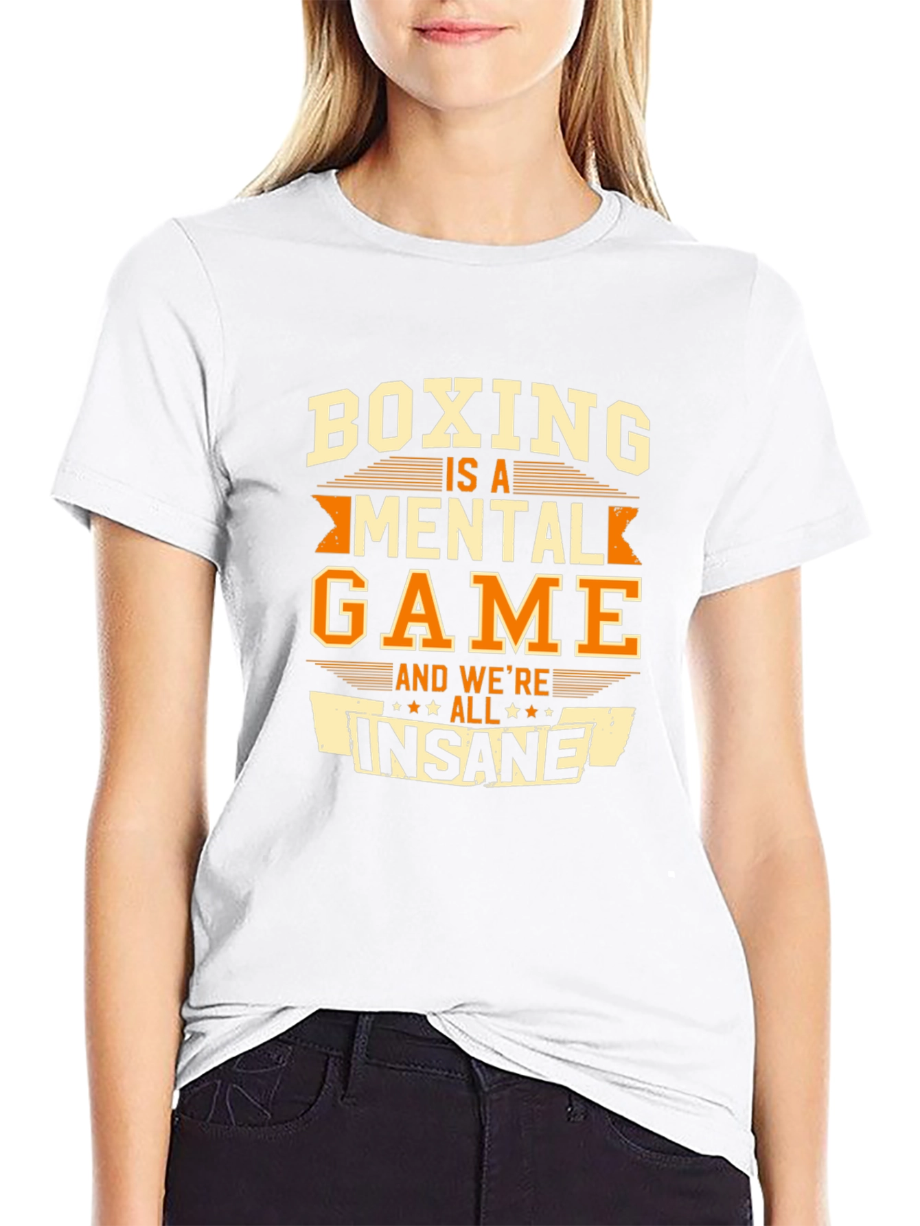 Boxing Is a Mental Game Graphic Tee