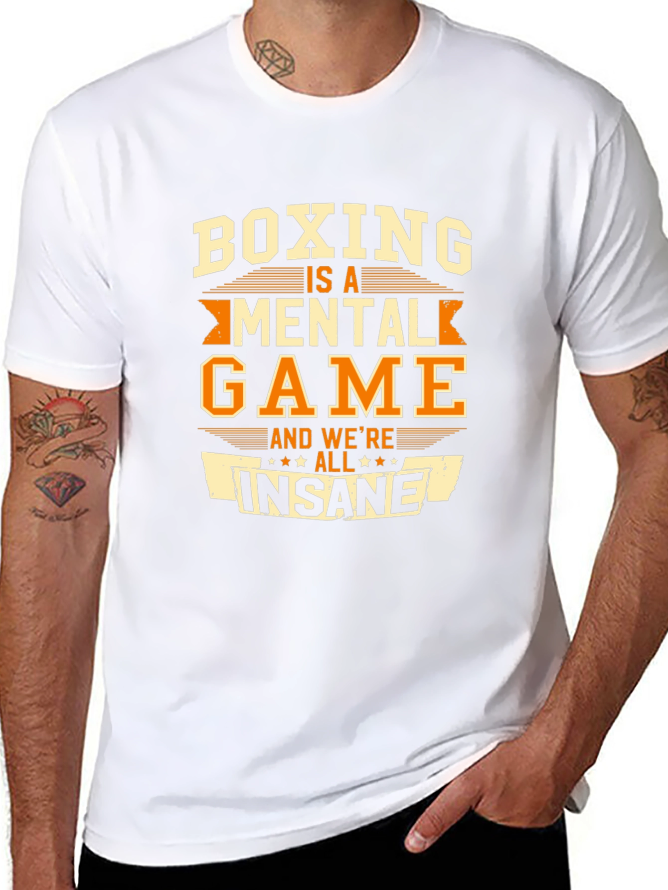 Boxing Is a Mental Game Graphic Tee