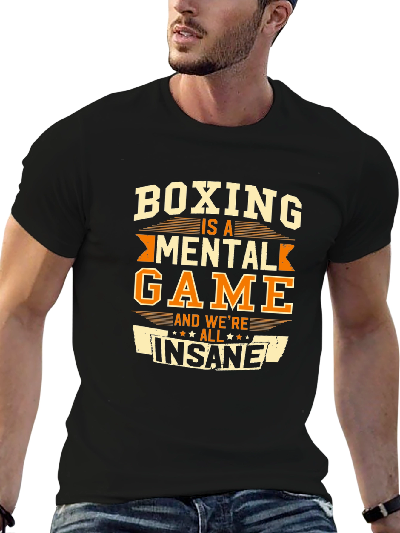 Boxing Is a Mental Game Graphic Tee