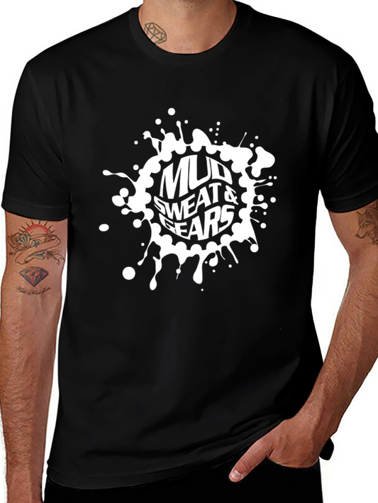 Mud Sweat & Gears Graphic T-Shirt - Black