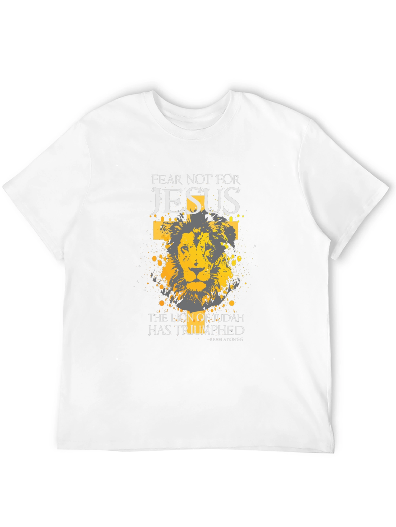 Fear Not Jesus Lion of Judah Graphic T-Shirt