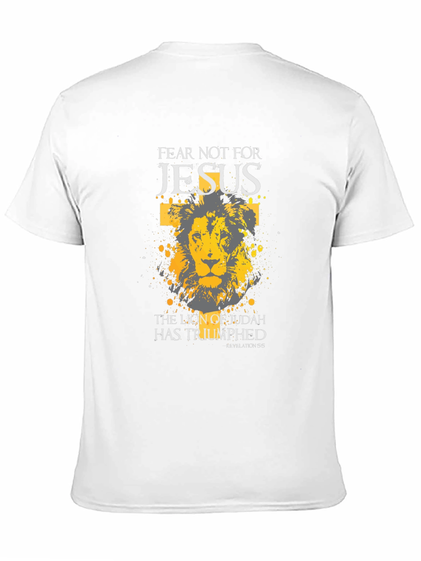 Fear Not Jesus Lion of Judah Graphic T-Shirt