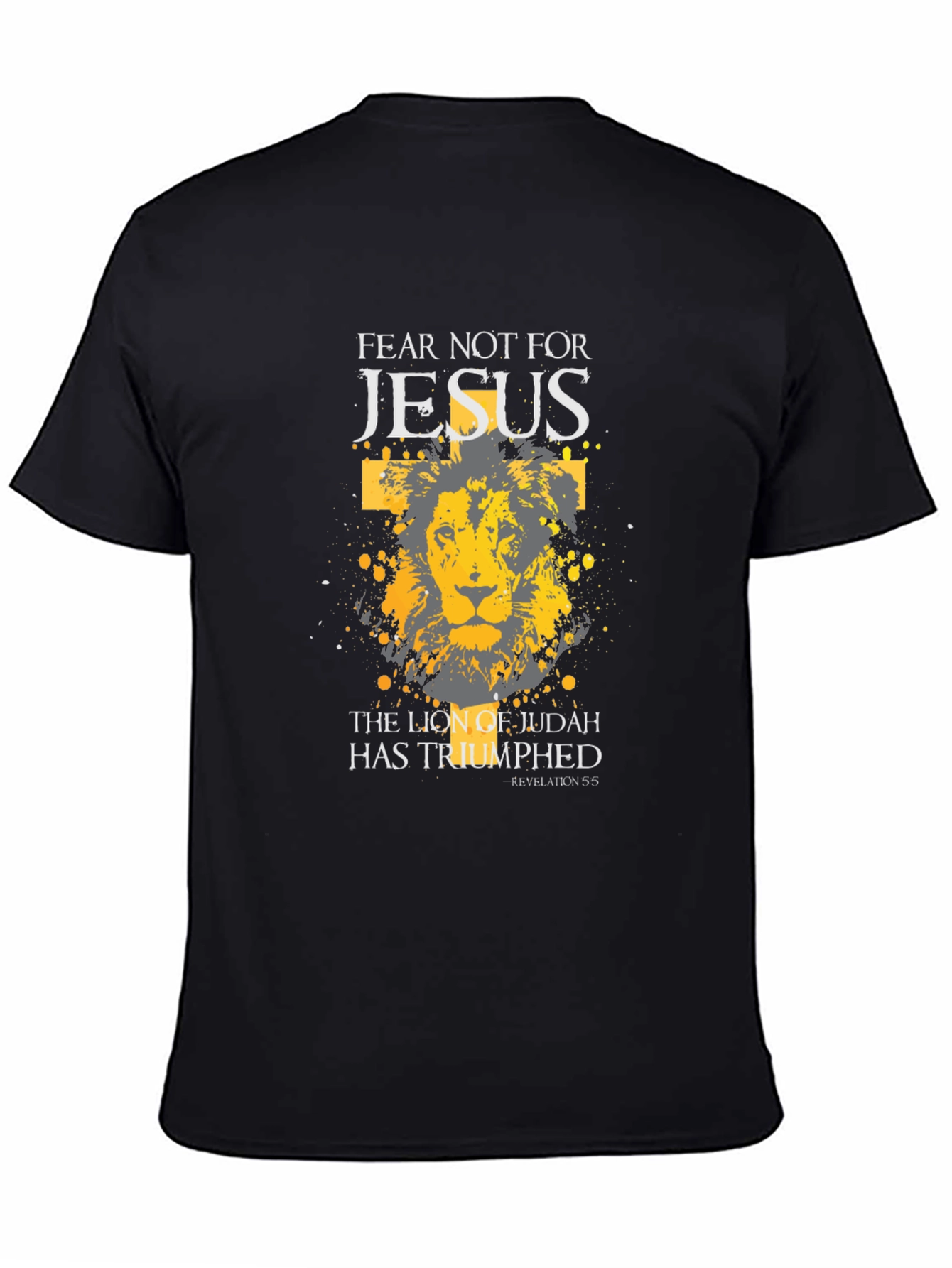 Fear Not Jesus Lion of Judah Graphic T-Shirt
