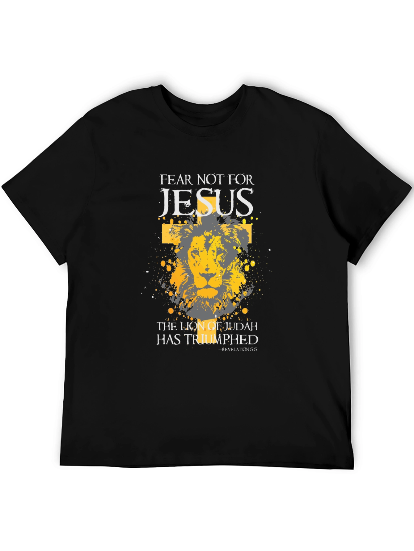 Fear Not Jesus Lion of Judah Graphic T-Shirt