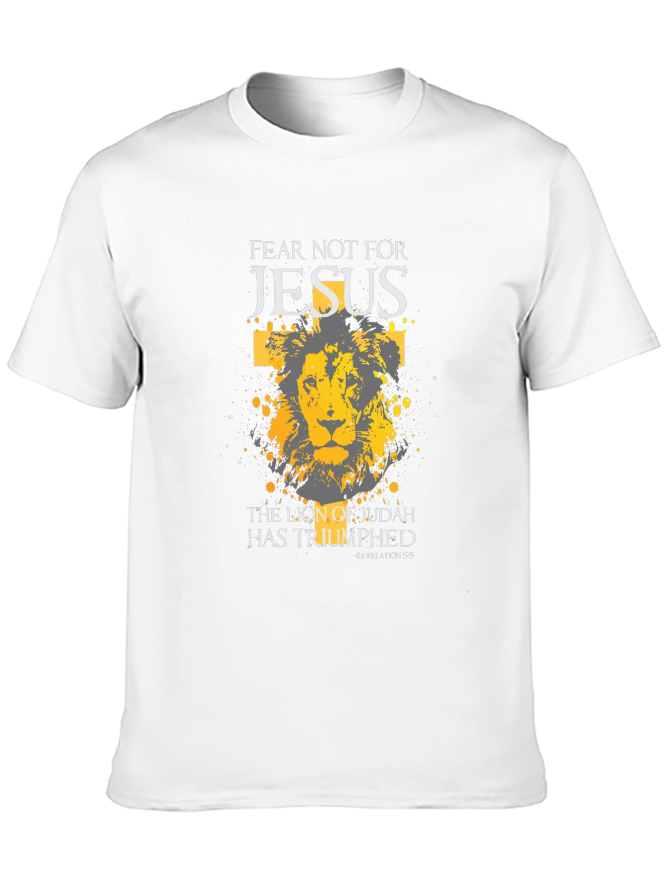 Fear Not Jesus Lion of Judah Graphic T-Shirt