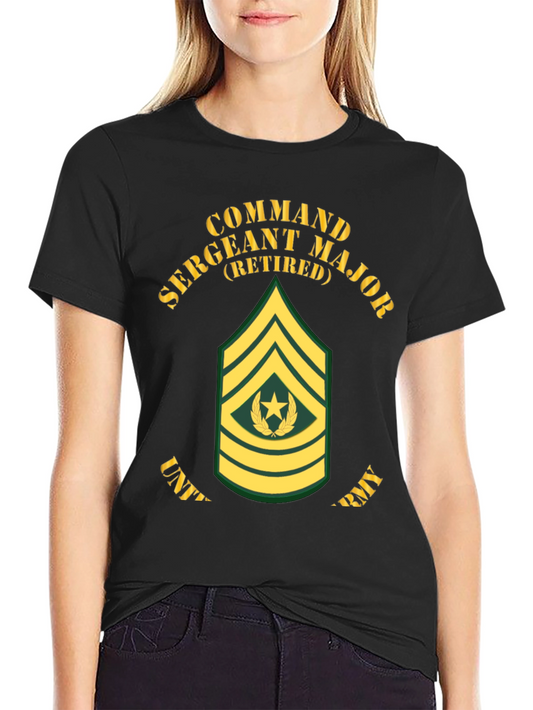 Retired Command Sergeant Major Army T-Shirt