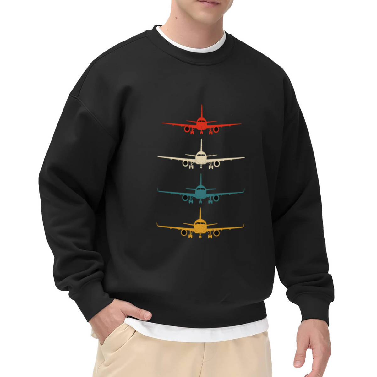 Aviation Pilot Wings Graphic ԲÁìÎÀÒÂ - Unique Design Pullover Sweatshirt