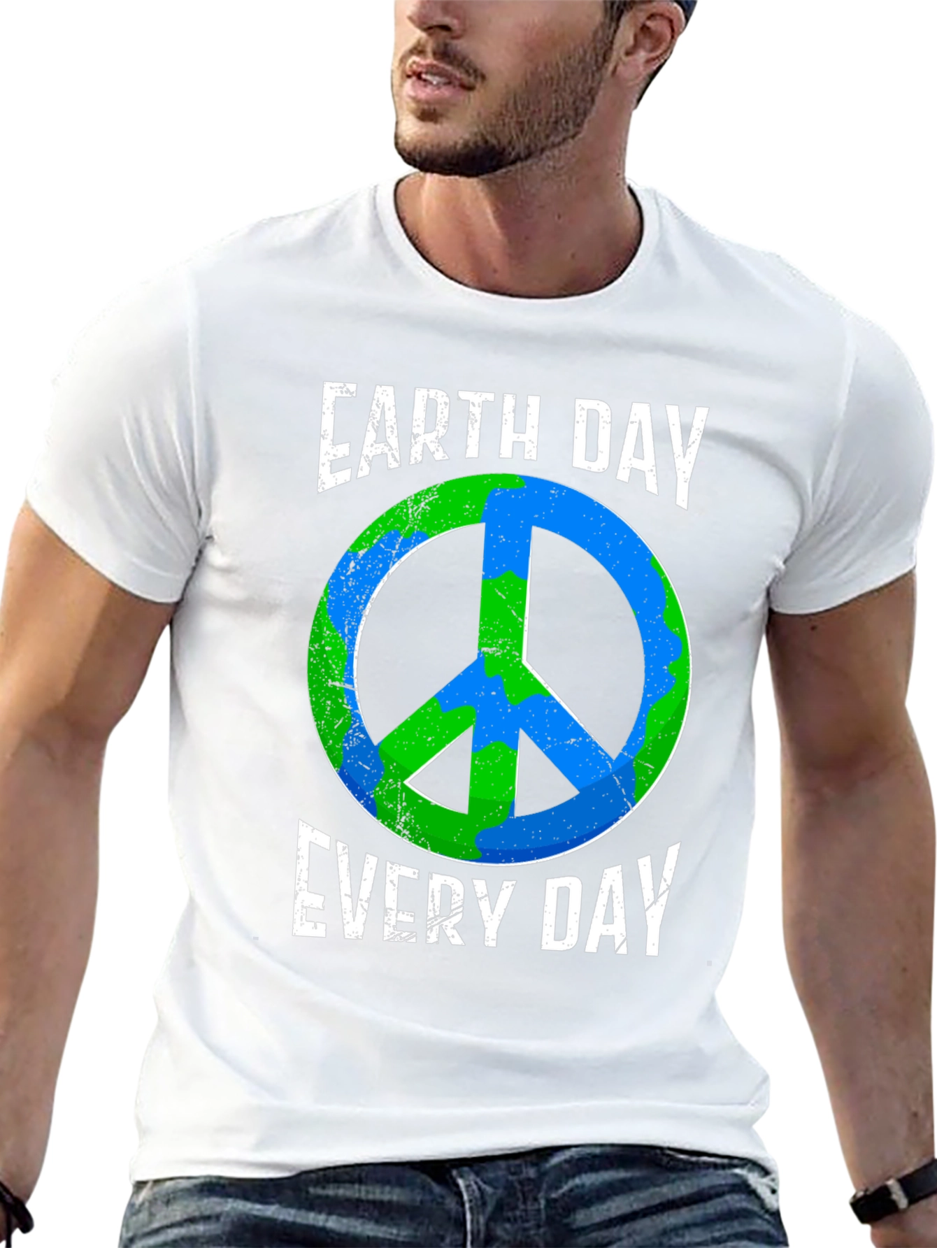 Earth Day Everyday Peace Sign T-Shirt